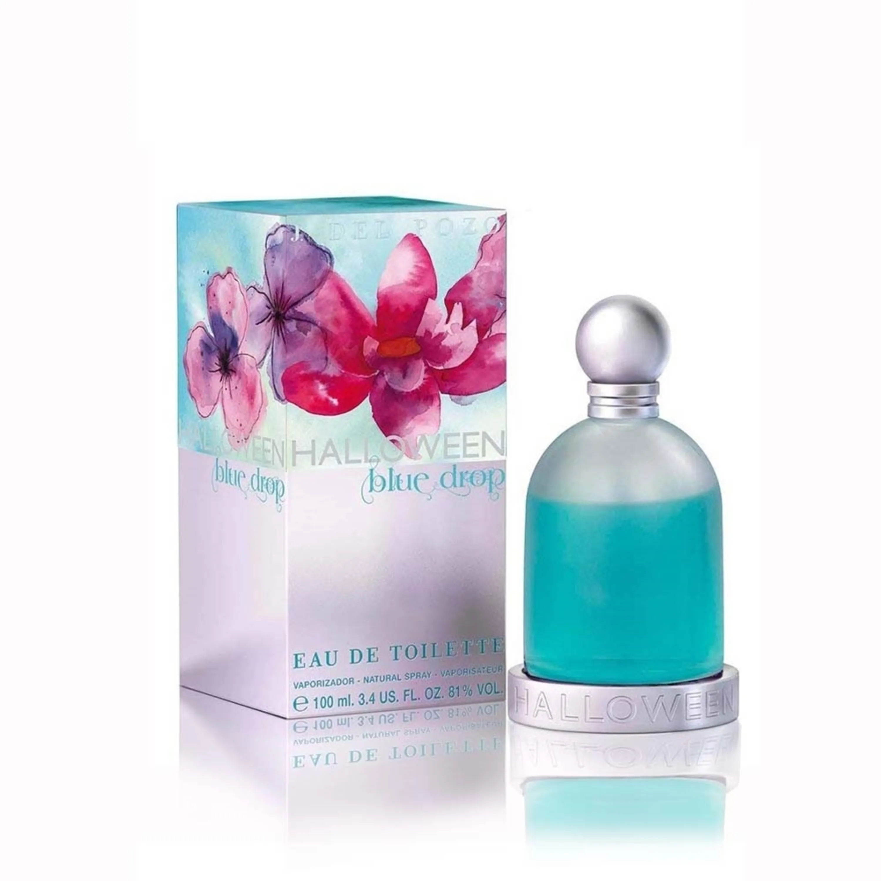 ادکلن زنانه خسوس دل پوزو مدل هالووین بلو دراپ 