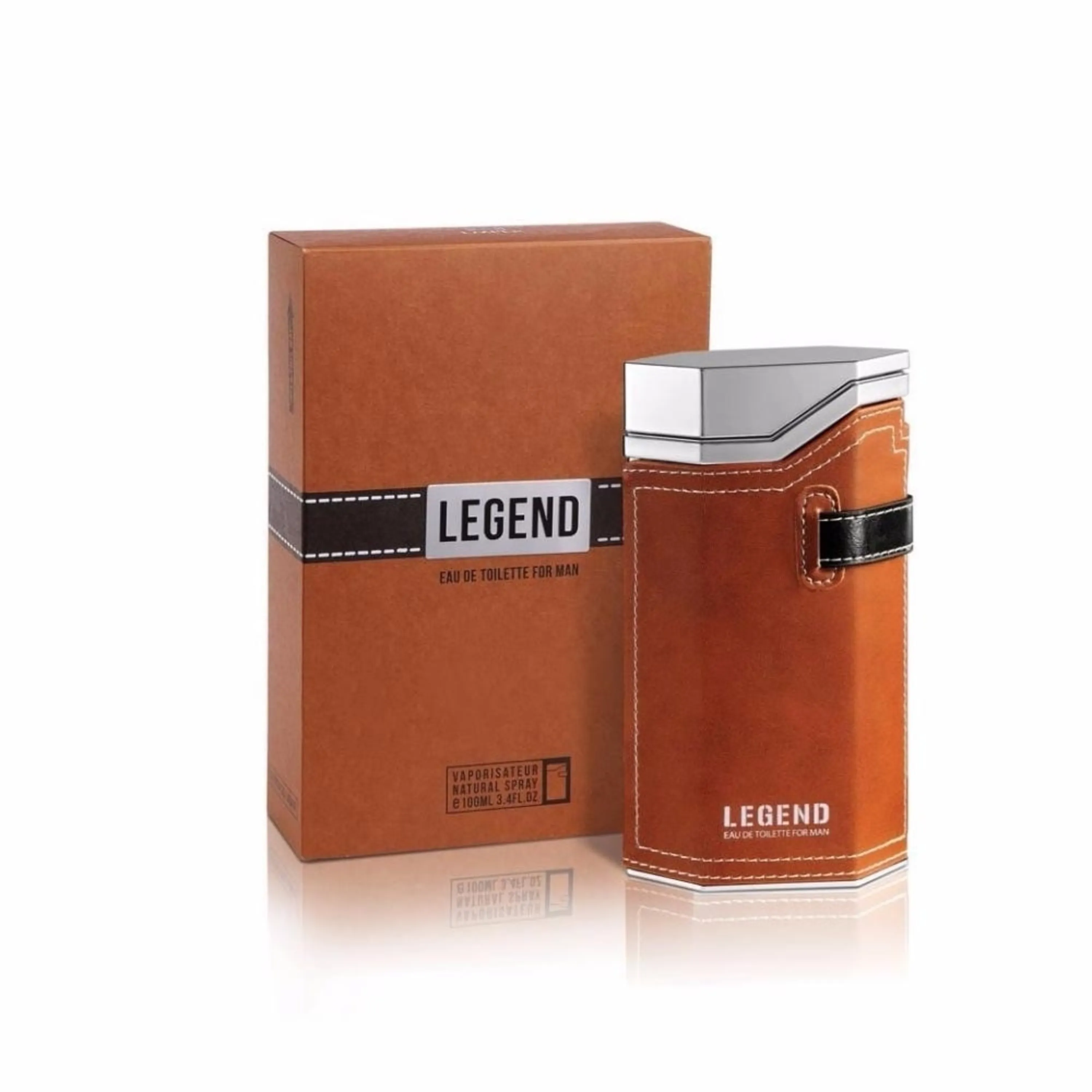 ادکلن مردانه امپر مدل لجند قهوه ای 