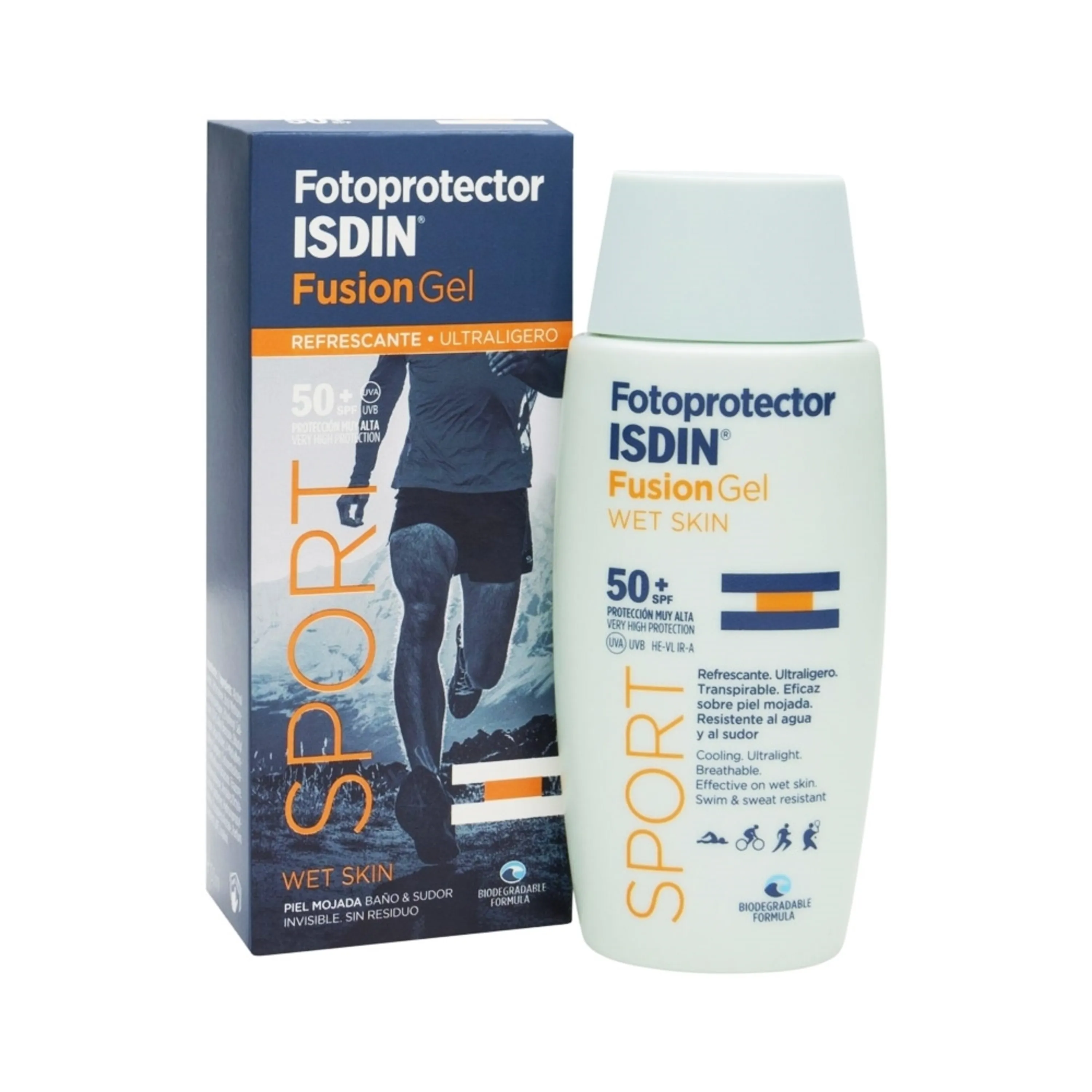 ضد آفتاب بدن فتوپروتکتور فیوژن ژل اسپرت SPF 50+ ایزدین 