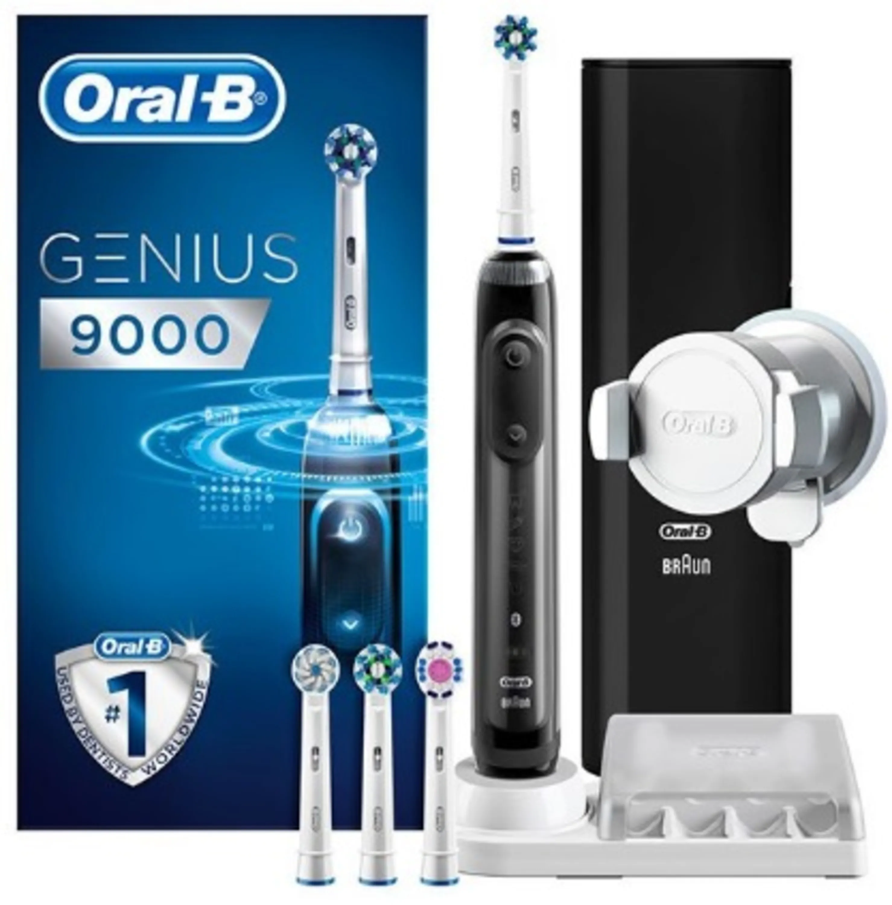 مسواک برقی ارال بی ORAL-B GENIUS 9000 BLACK مسواک برقی ارال بی ORAL-B GENIUS 9000 BLACK