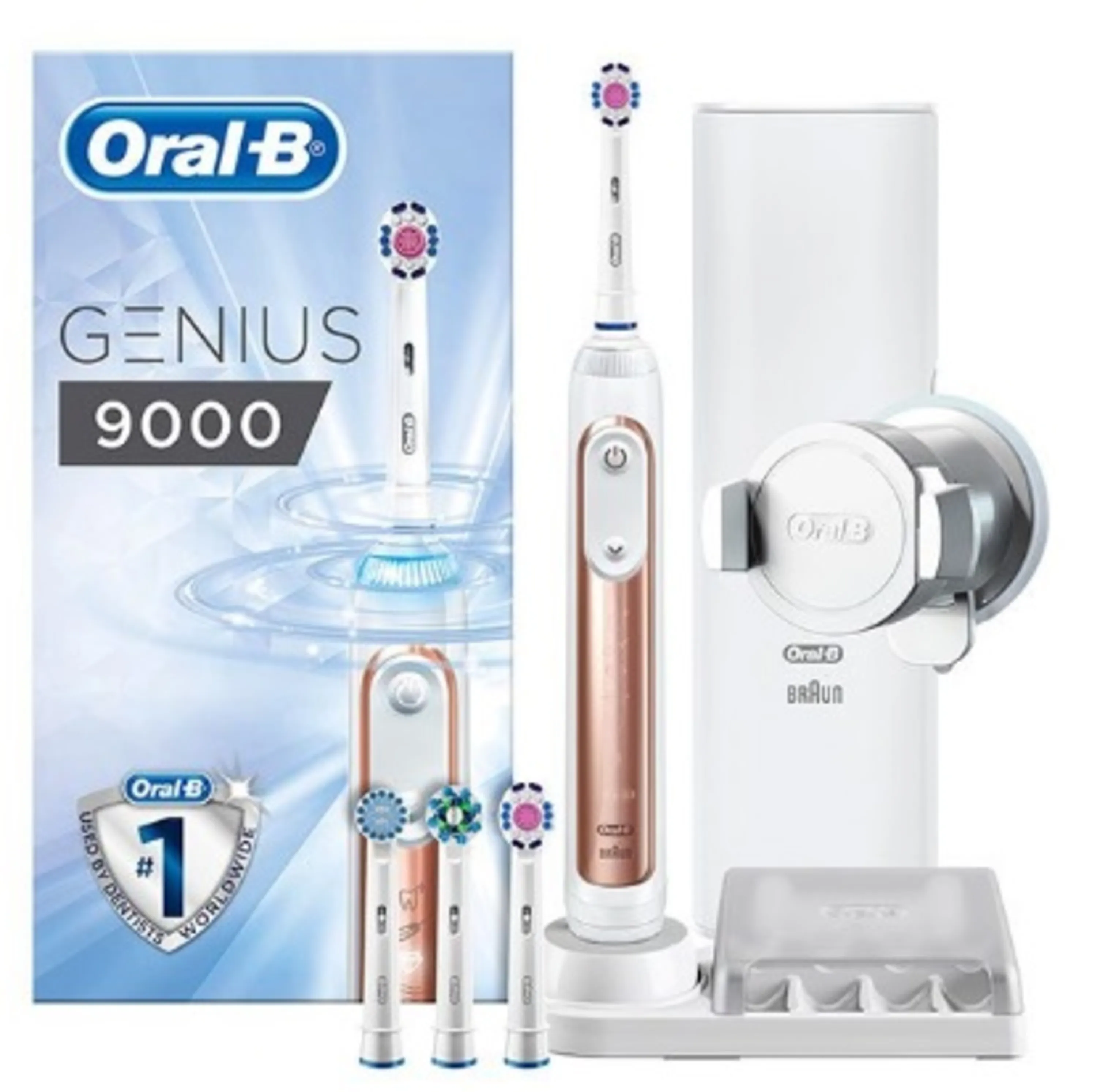 مسواک برقی ارال بی ORAL-B GENIUS 9000 ROSE GOLD