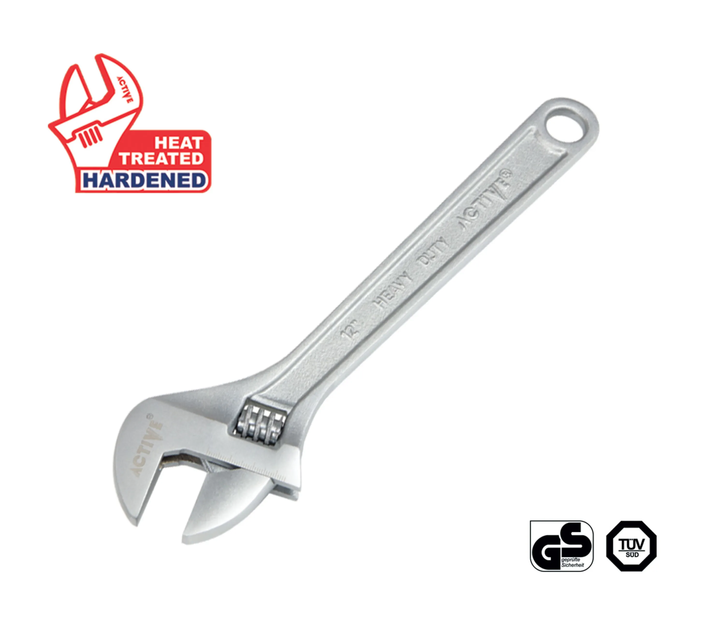 آچار فرانسه اکتیو مدل AC - 6512 آچار فرانسه اکتیو مدل AC - 6512