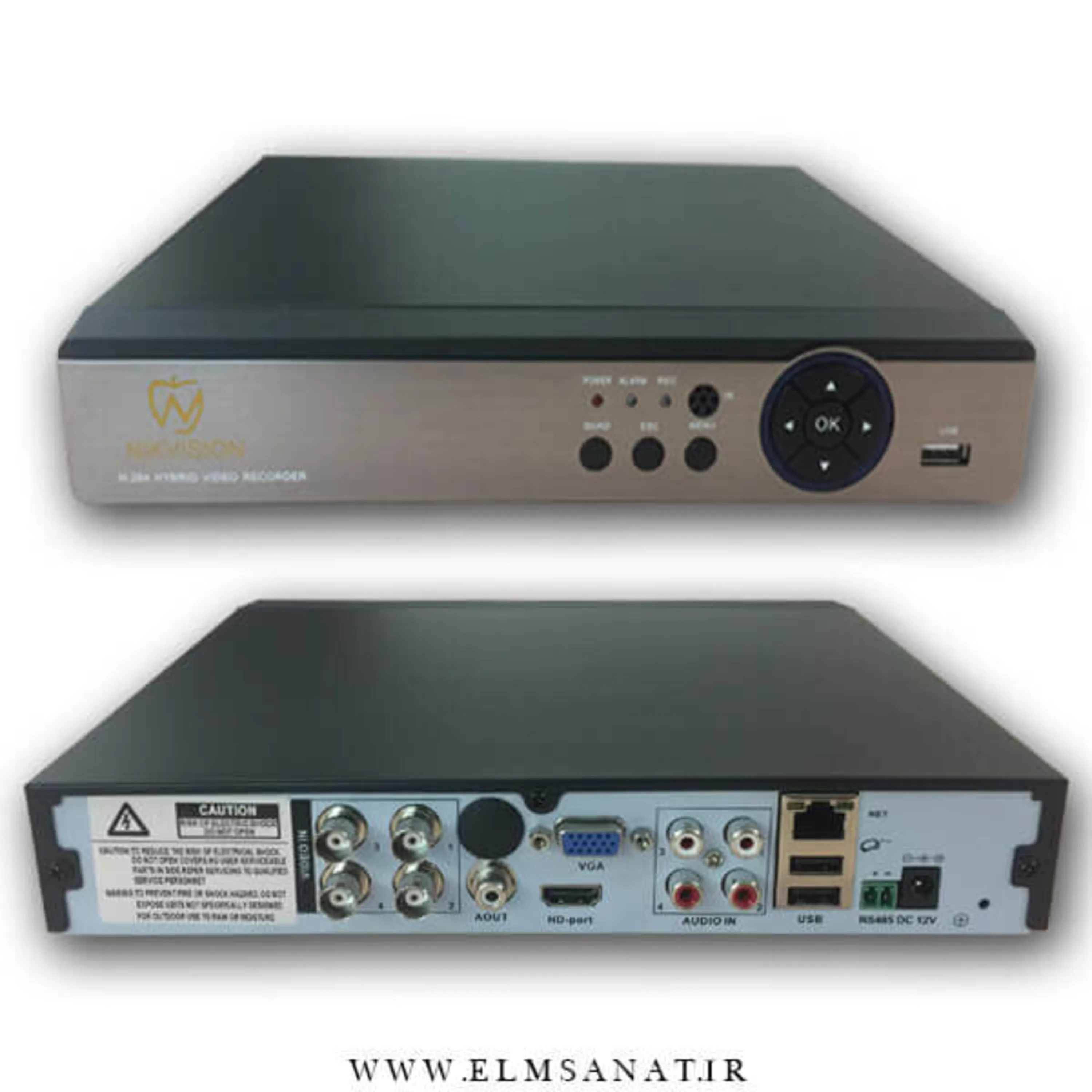 دی وی آر4کانال نایک ویژن مدل A6904 H دی وی آر4کانال نایک ویژن مدل A6904 H