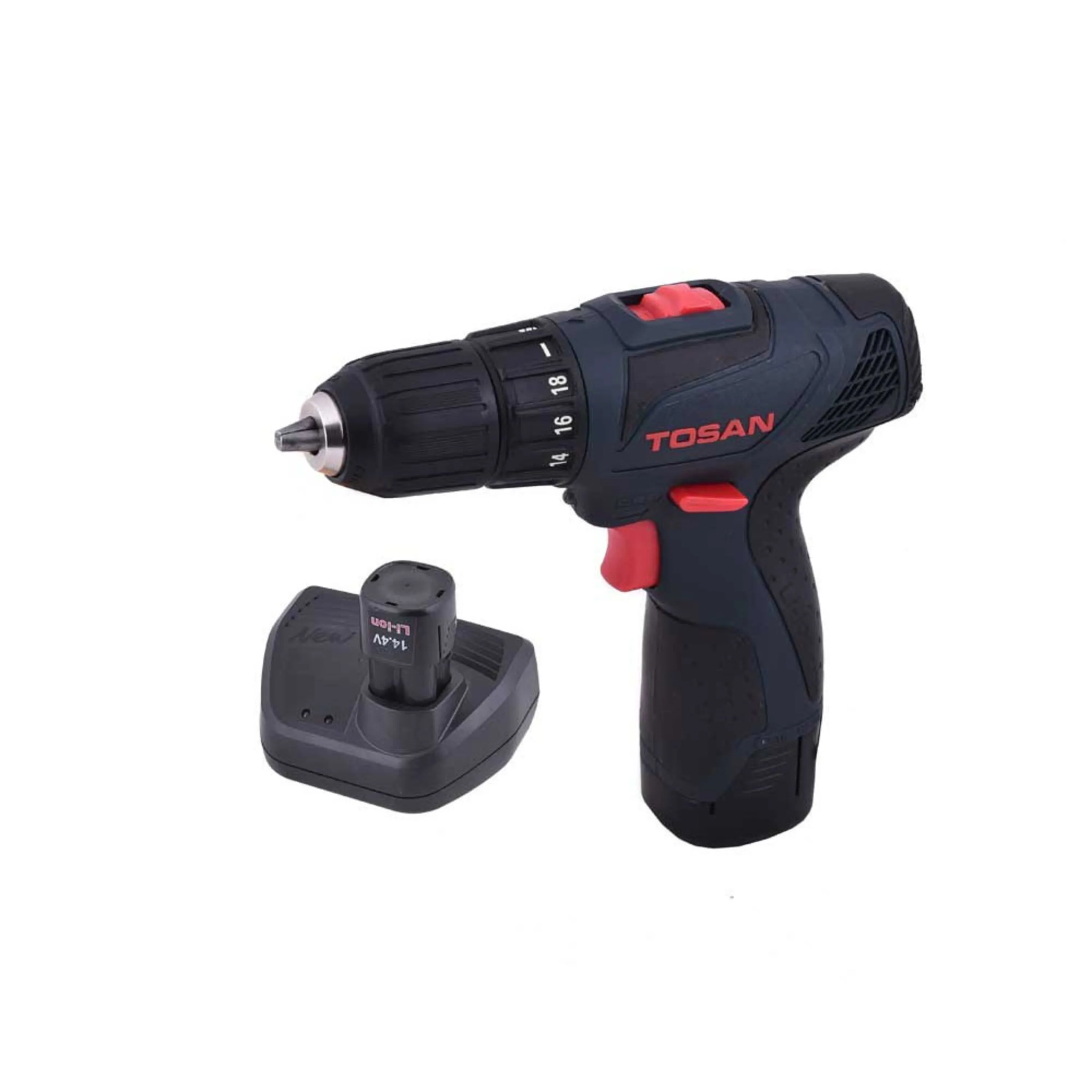 دریل پیچگوشتی شارژی 14٫4 ولت لیتیوم توسن 9014SC دریل پیچگوشتی شارژی 14٫4 ولت لیتیوم توسن 9014SC