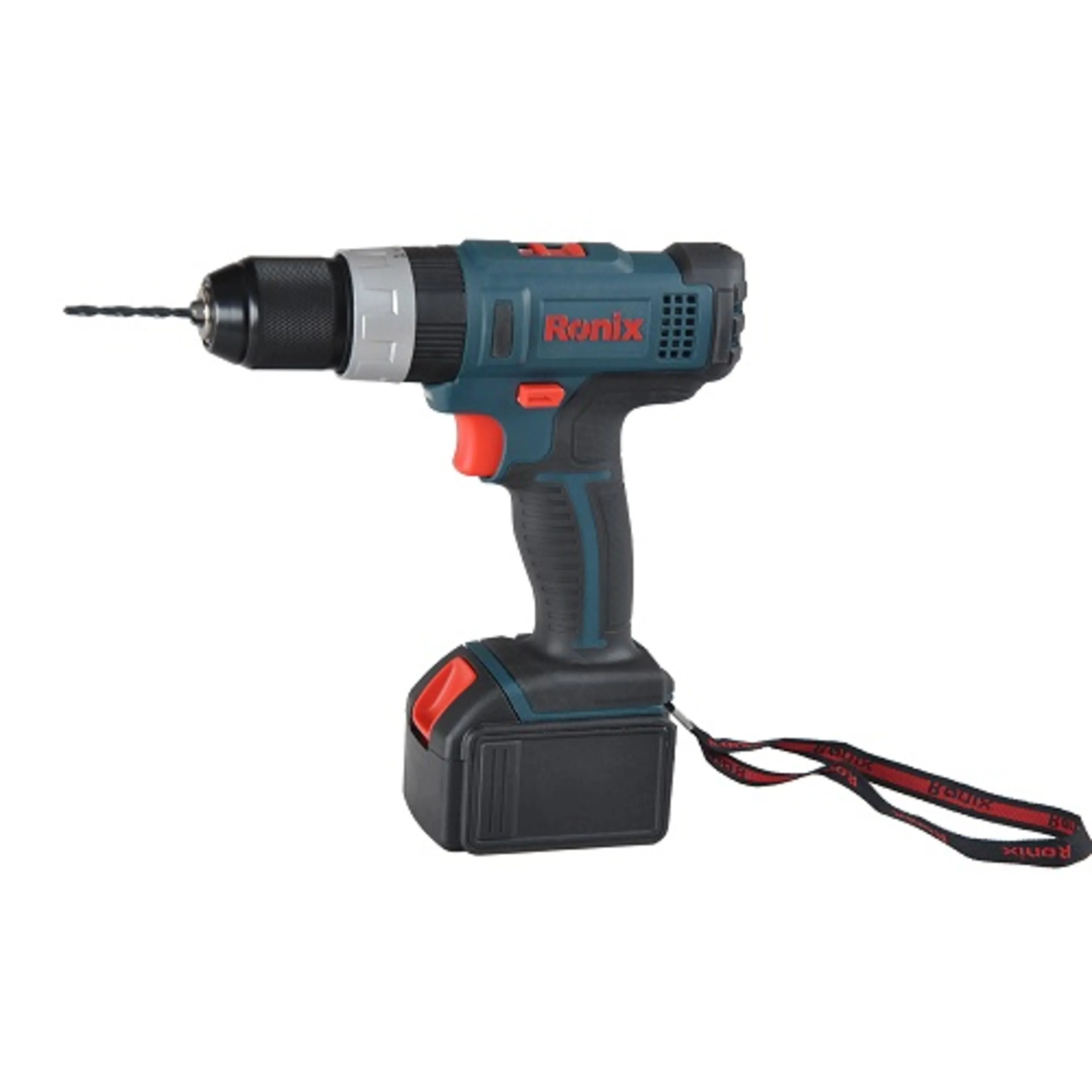 دریل پیچگوشتی شارژی 18 ولت لیتیوم رونیکس 8618 دریل پیچگوشتی شارژی 18 ولت لیتیوم رونیکس 8618