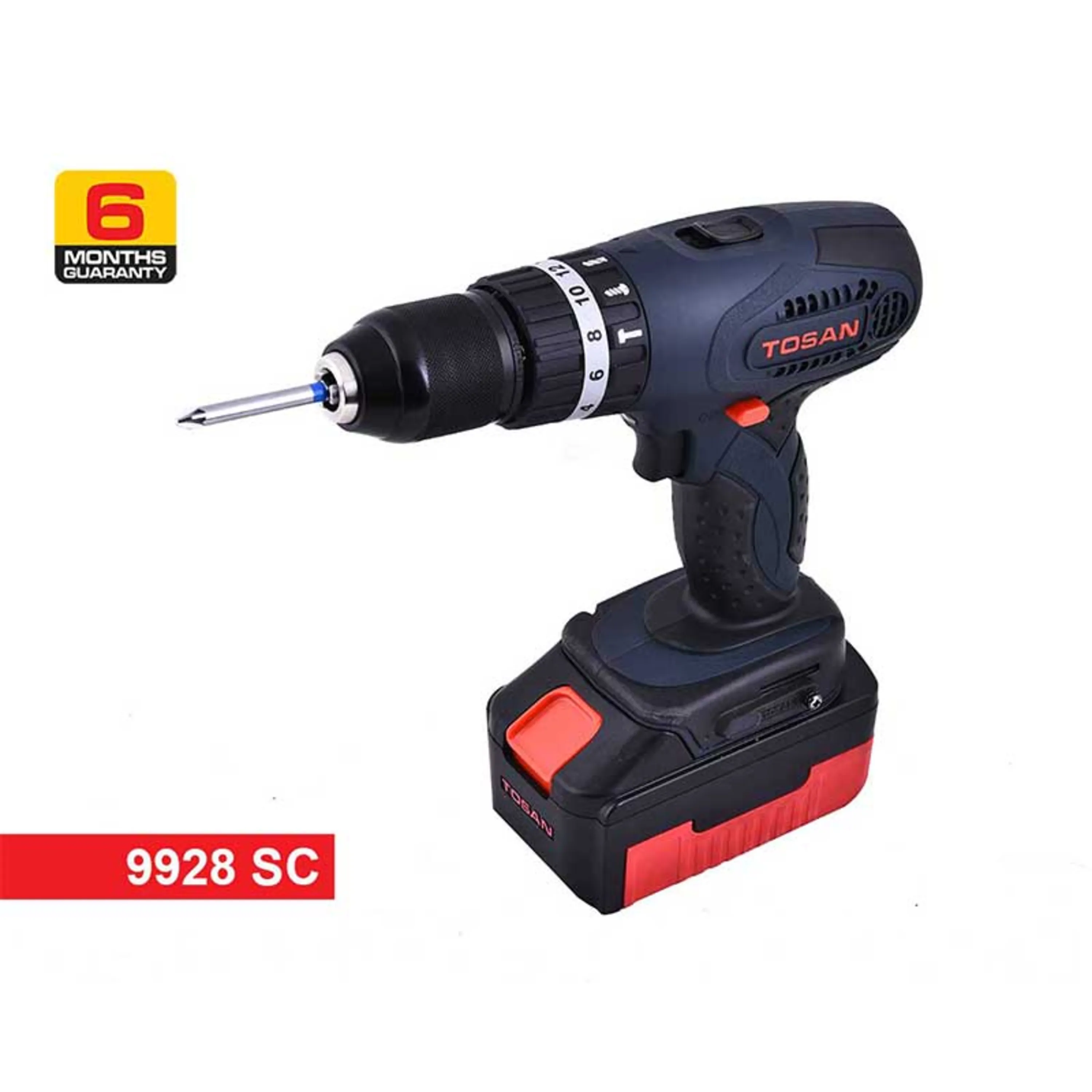 دریل پیچگوشتی شارژی 18 ولت توسن 9928SC دریل پیچگوشتی شارژی 18 ولت توسن 9928SC