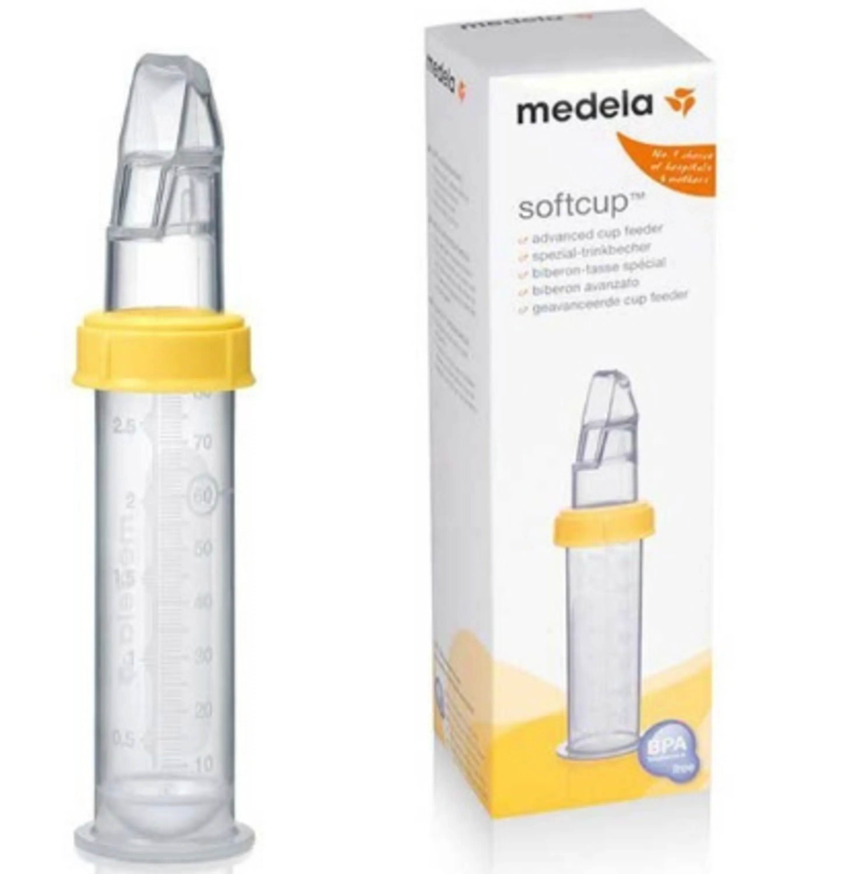شیشه شیر با سر پستانک قاشقی مدلا MEDELA SOFTCUP FEEDER شیشه شیر با سر پستانک قاشقی مدلا MEDELA SOFTCUP FEEDER
