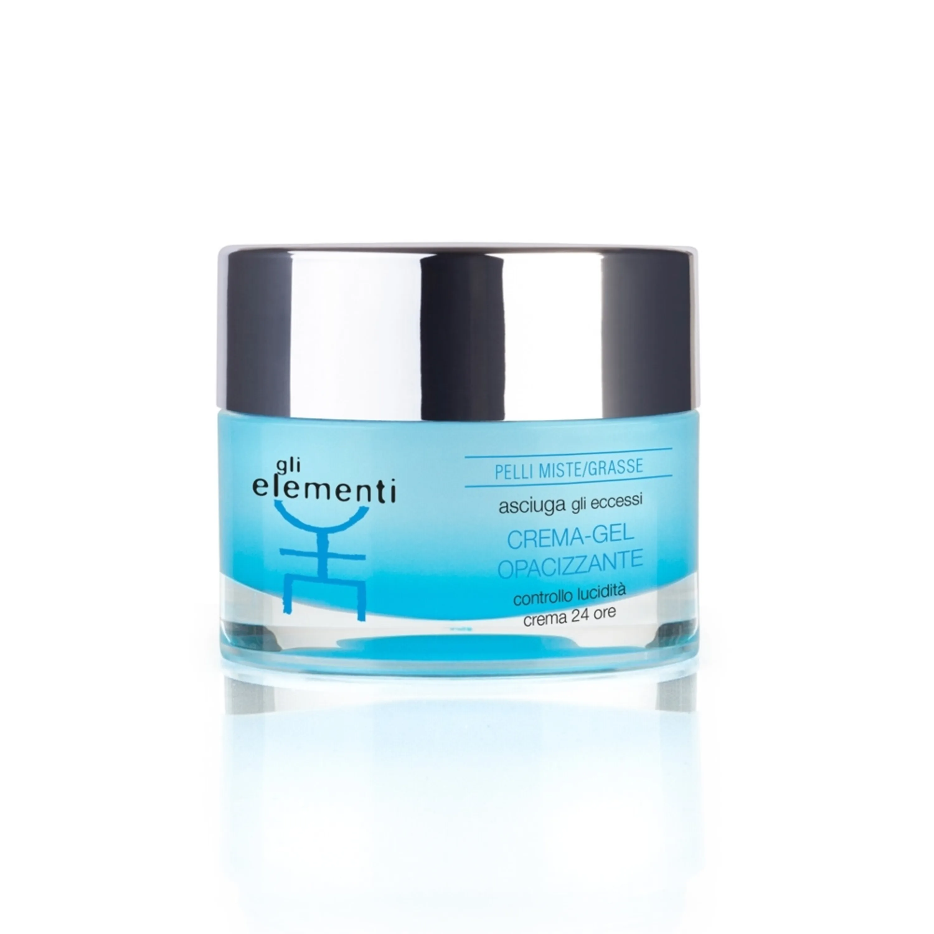 ژل کرم مات کننده پوست چرب جلی المنتی 