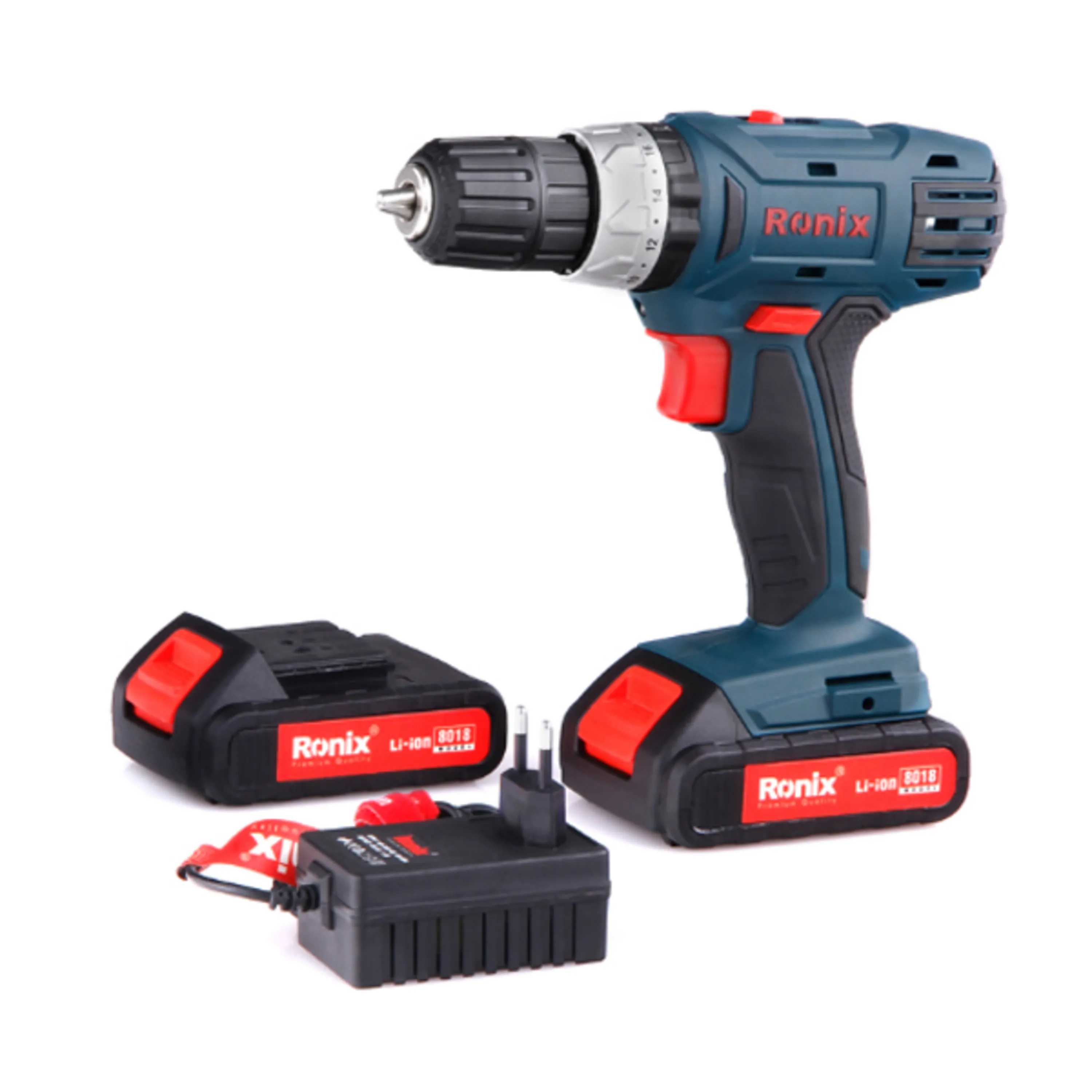 دریل شارژی 18 ولت رونیکس مدل 8018