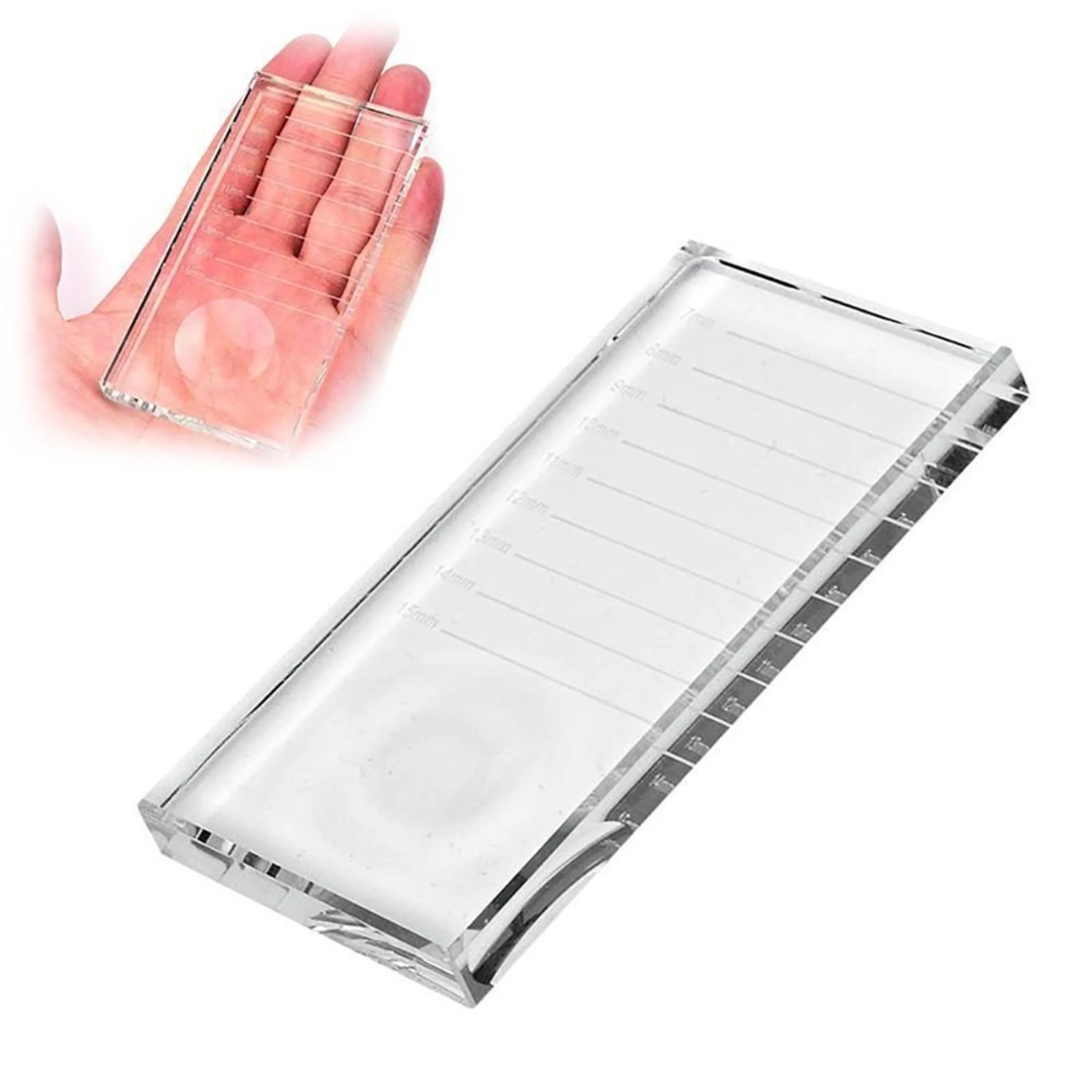 پالت شیشه ای کاشت مژه پالت شیشه ای کاشت مژه