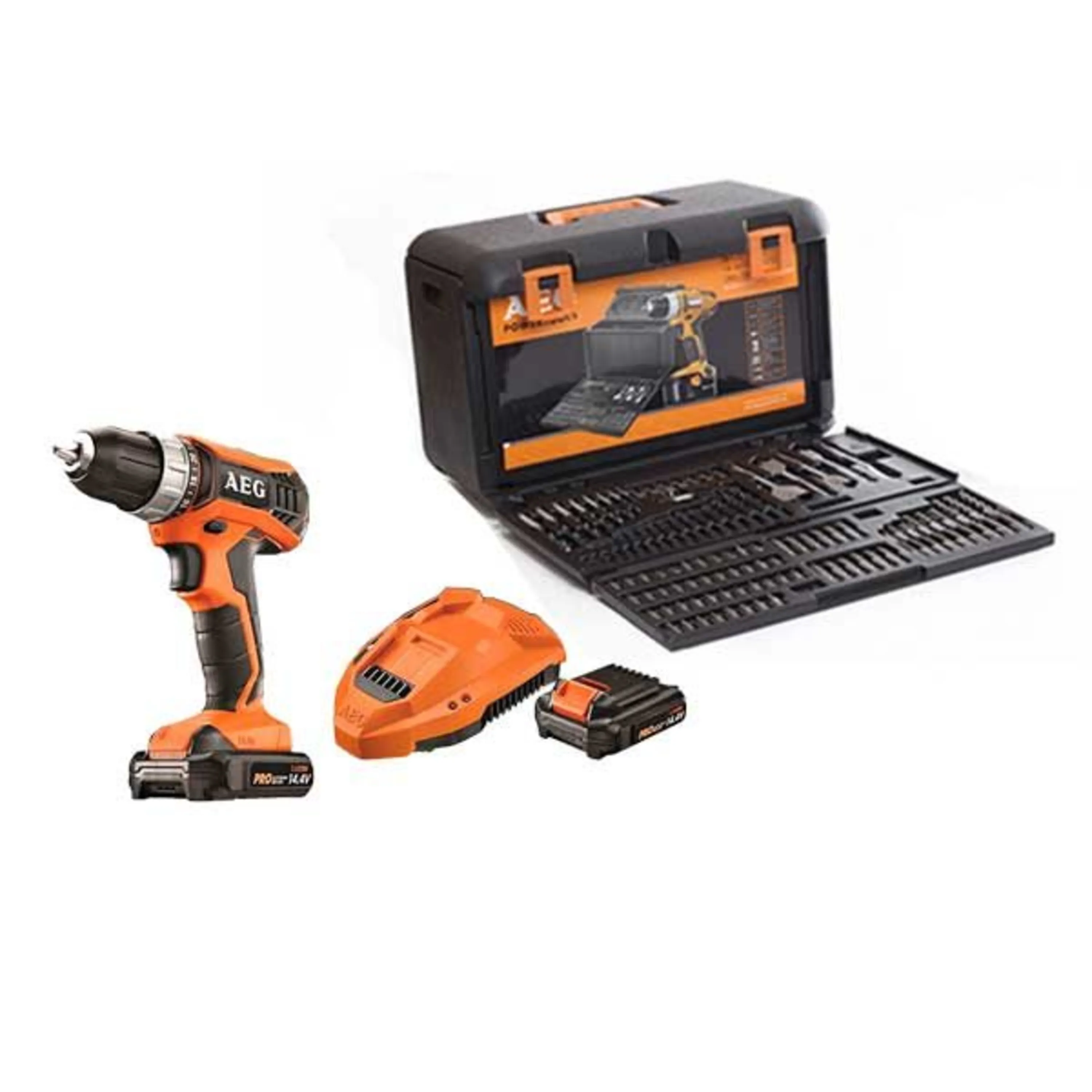 کیت دریل پیچ گوشتی چکشی شارژی آاگ مدل BSB14G3LI-202c Kit کیت دریل پیچ گوشتی چکشی شارژی آاگ مدل BSB14G3LI-202c Kit