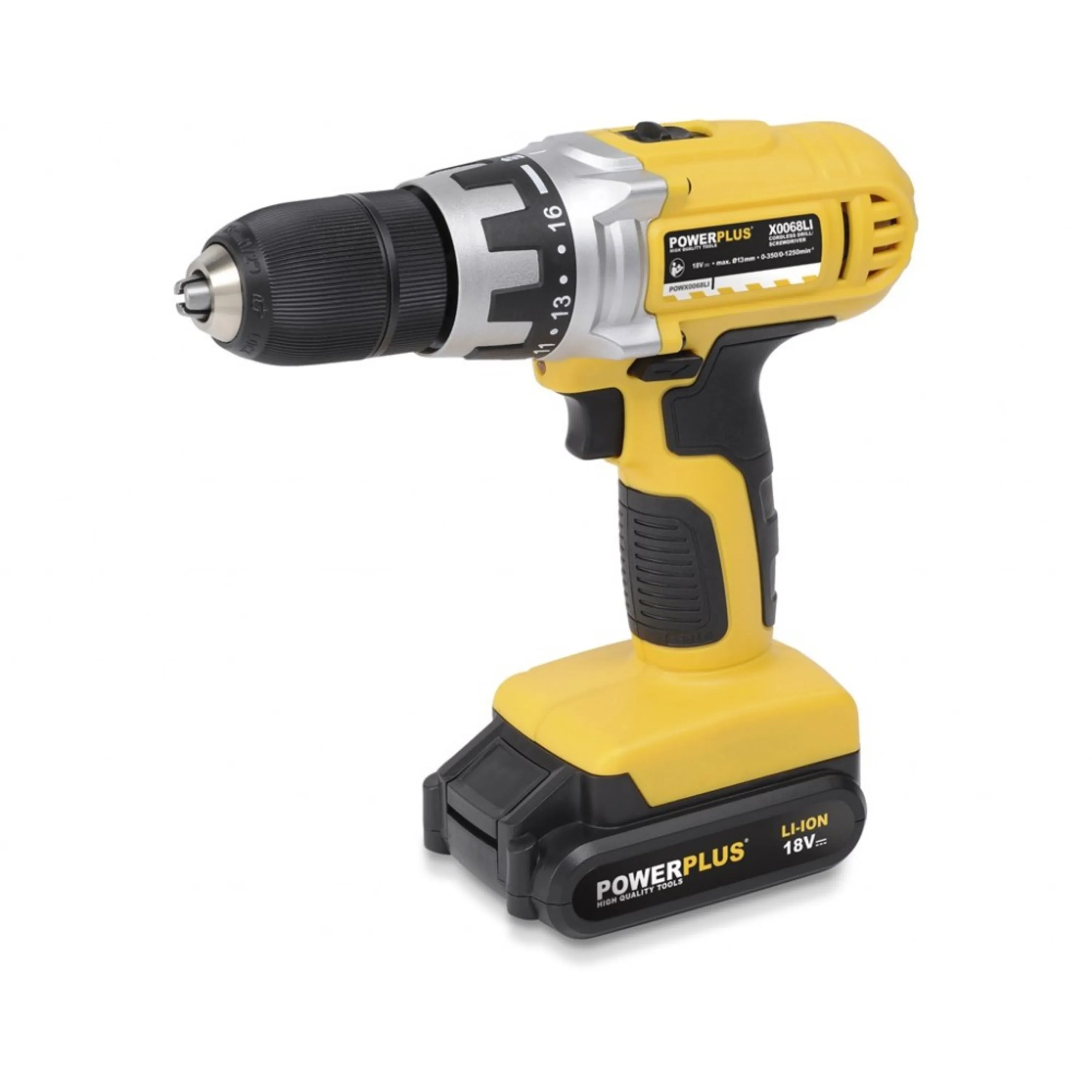 دریل پیچ گوشتی شارژی پاور پلاس POWX0068LI دریل پیچ گوشتی شارژی پاور پلاس POWX0068LI