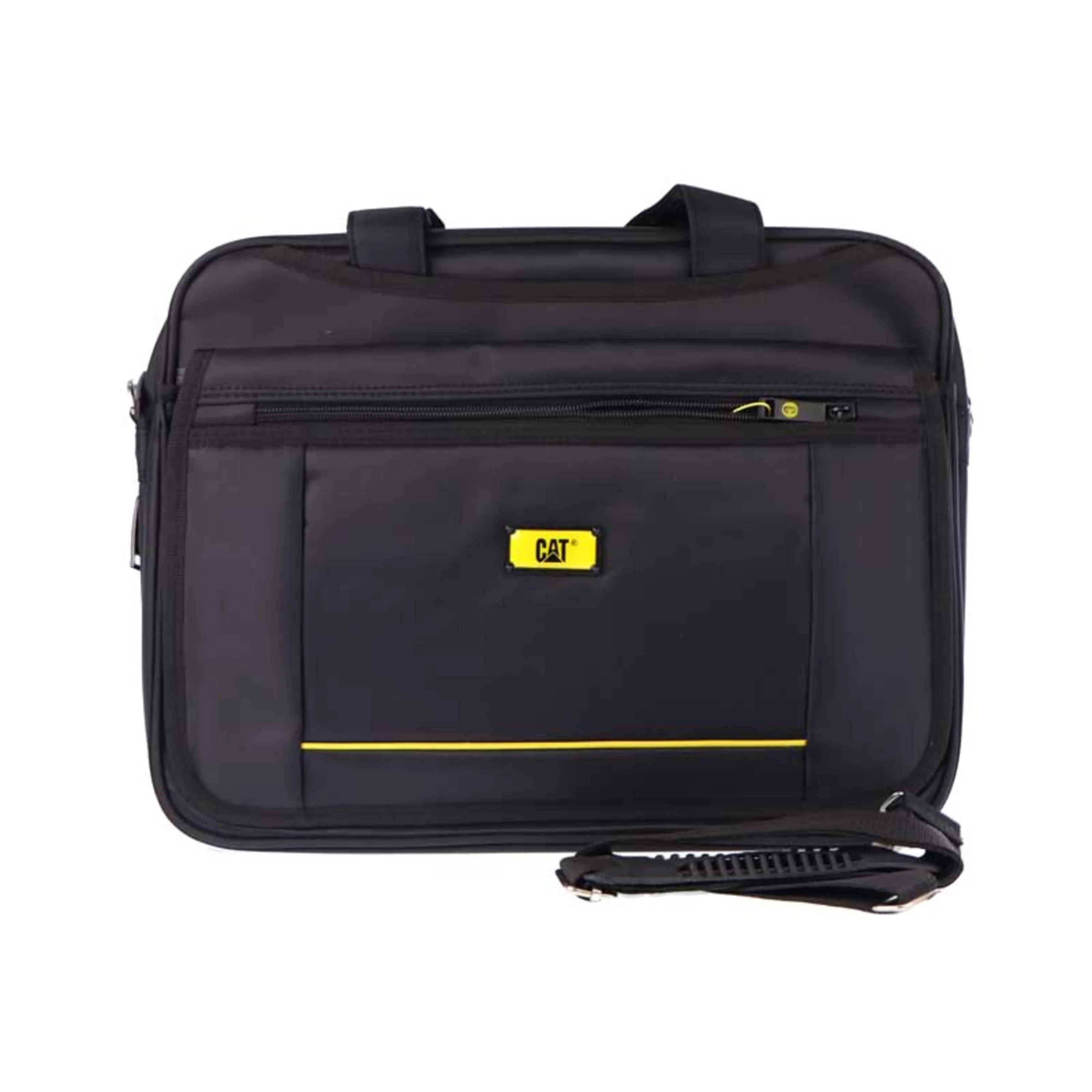 کیف لپ تاپ دوشی CAT کد 3 خط زرد کیف لپ تاپ دوشی CAT کد 3 خط زرد