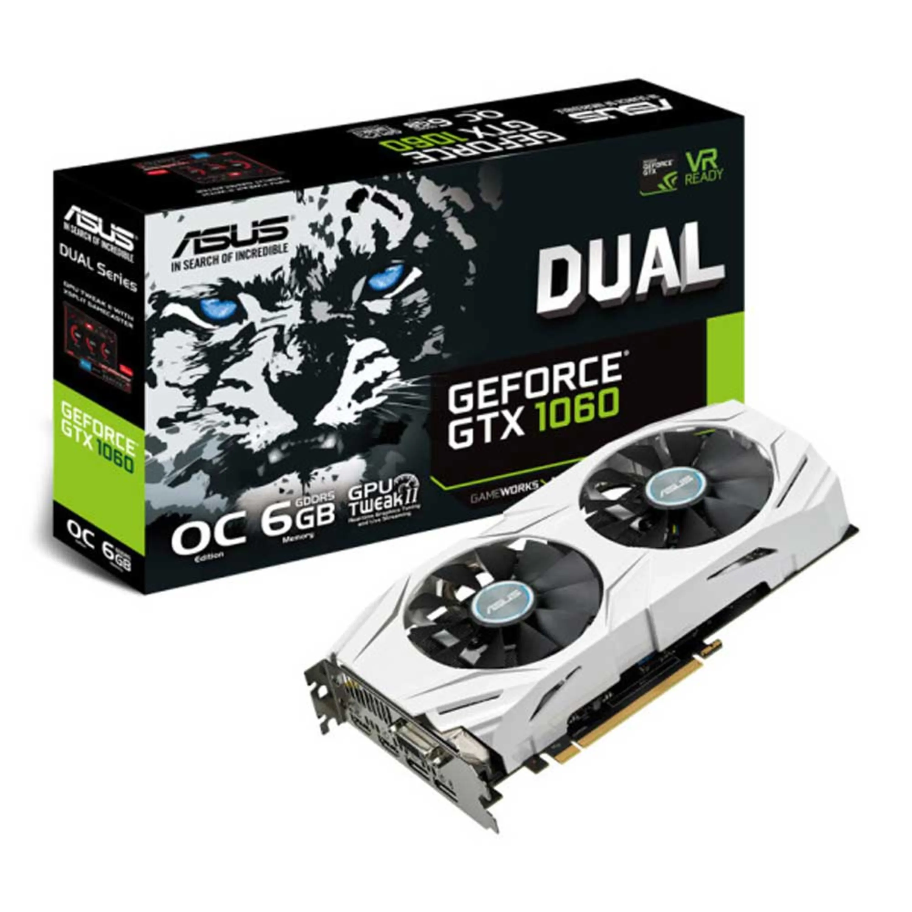 کارت گرافیک ASUS Dual-GTX1060-O6G کارت گرافیک ASUS Dual-GTX1060-O6G