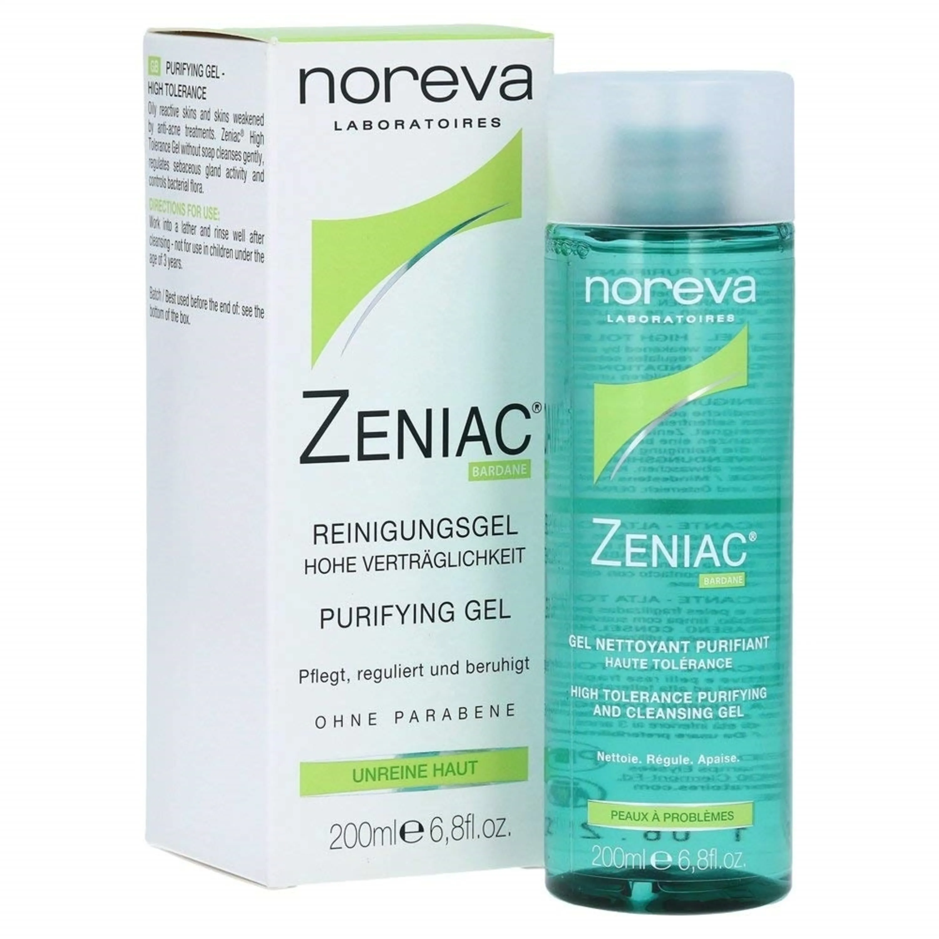 ژل پاک کننده زنیاک نوروا ژل پاک کننده زنیاک نوروا