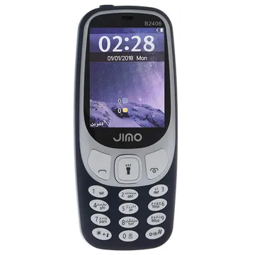  گوشی موبایل دکمه ای جیمو مدل B2406 دو سیم کارت با ظرفیت 64 مگابایت 