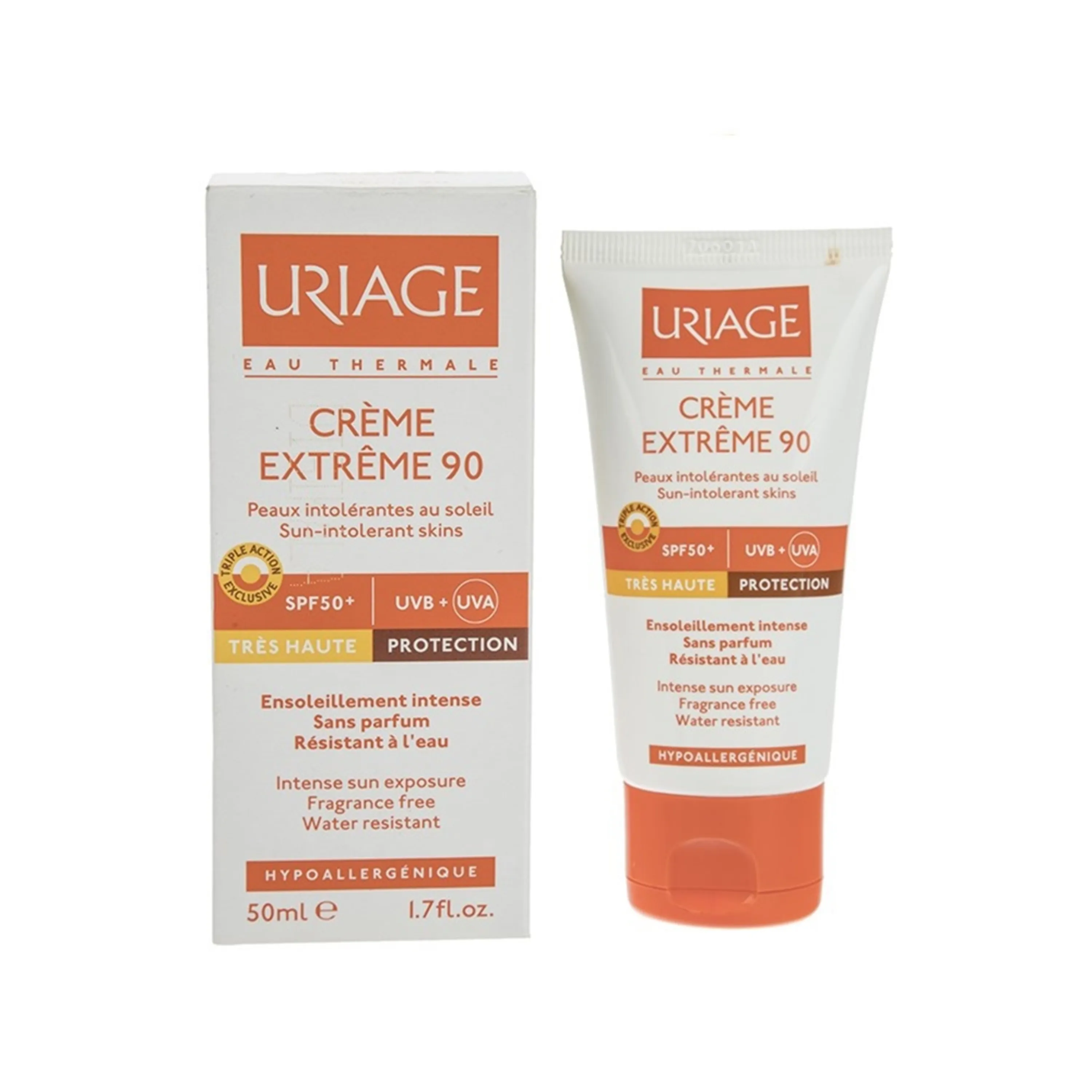 کرم ضد آفتابSpf50 اکستریم90 اوریاژ 