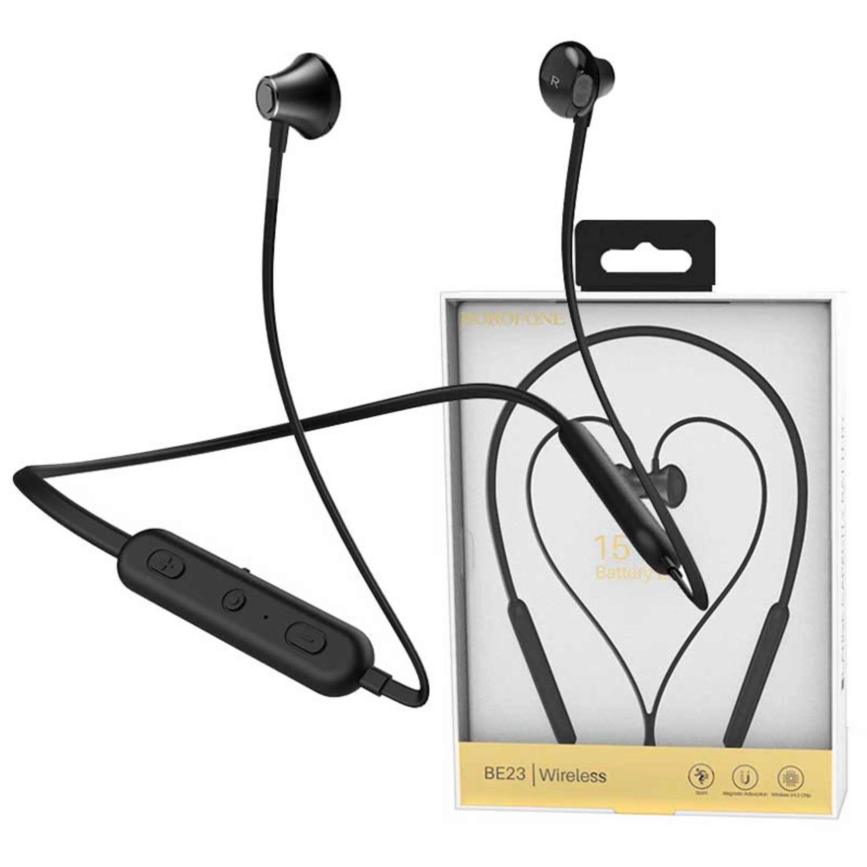 هندزفری بلوتوث دورگردنی Borofone BE23