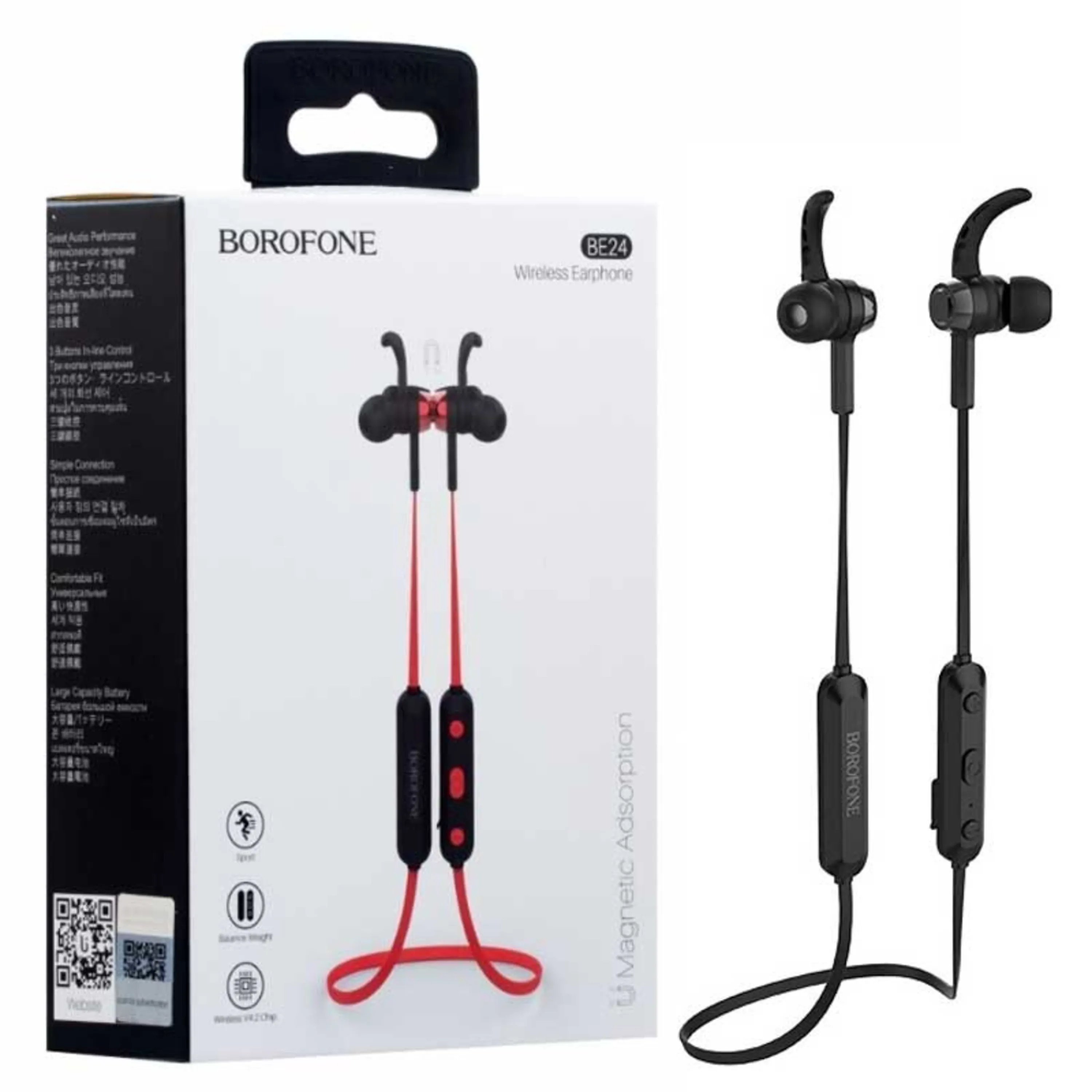 هندزفری بلوتوث Borofone BE24 مشکی