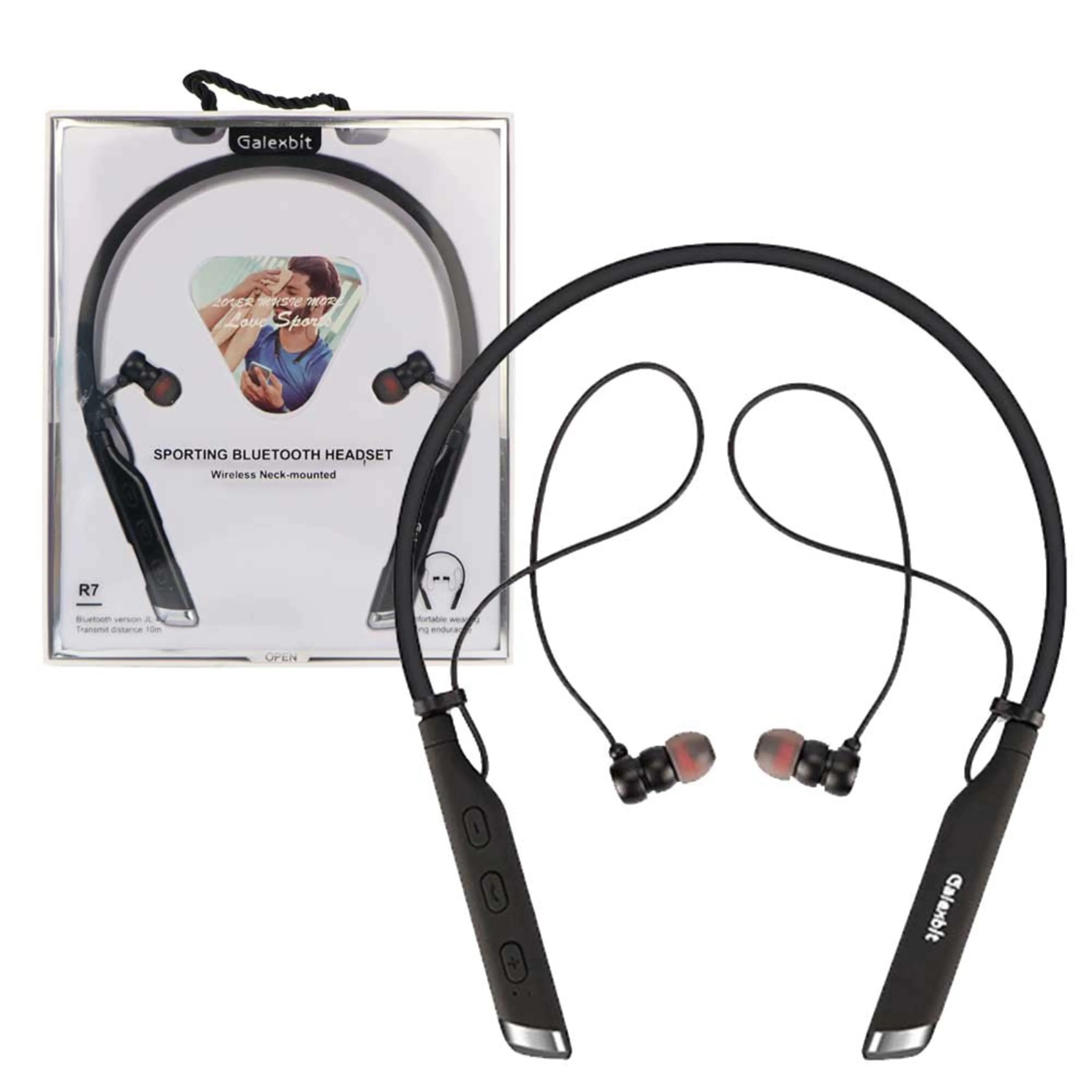هندزفری بلوتوثی Galexbit R7 مشکی