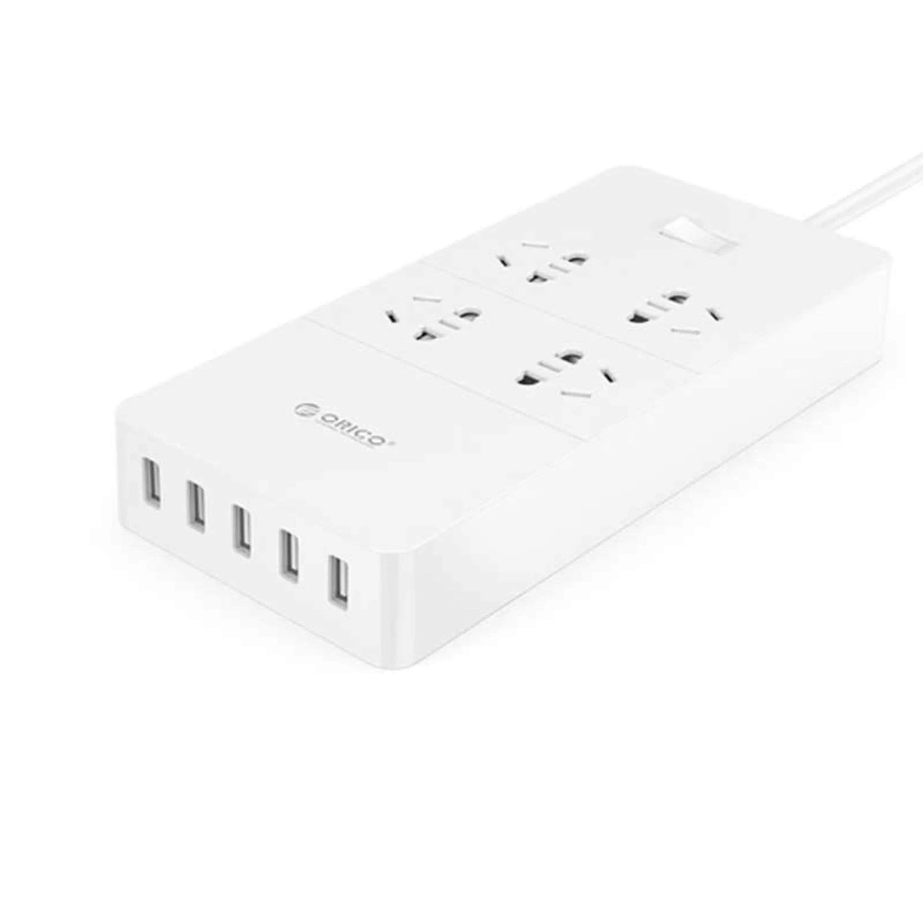 چهار راهی برق Orico HPC-4A5U-V1 + شارژر 5 پورت