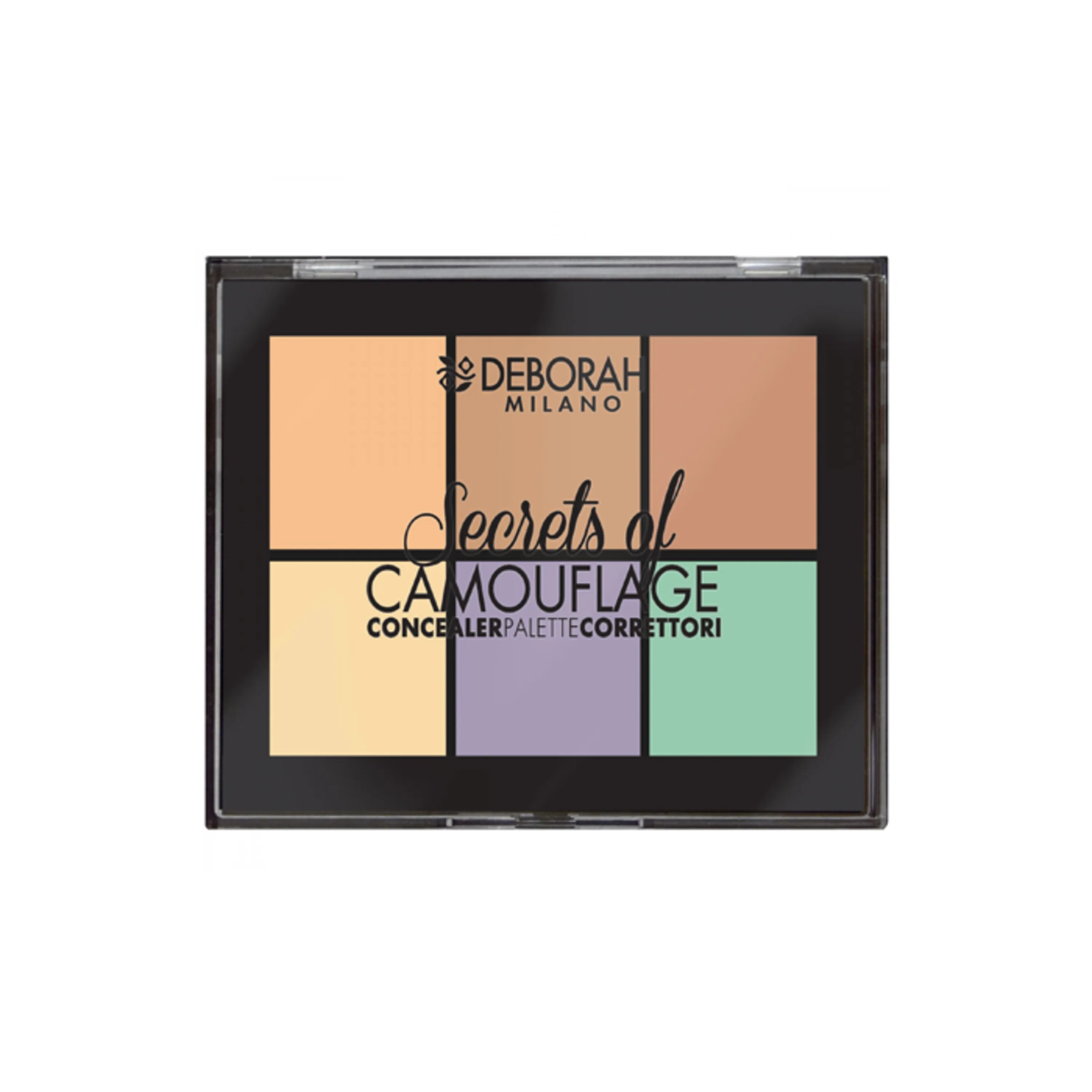 پالت کانسیلر سکرت آف کاموفلاژ DEBORAH پالت کانسیلر سکرت آف کاموفلاژ DEBORAH