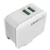 شارژر دیواری دو پورت LDNIO A2203 + کابل میکرو یو اس بی