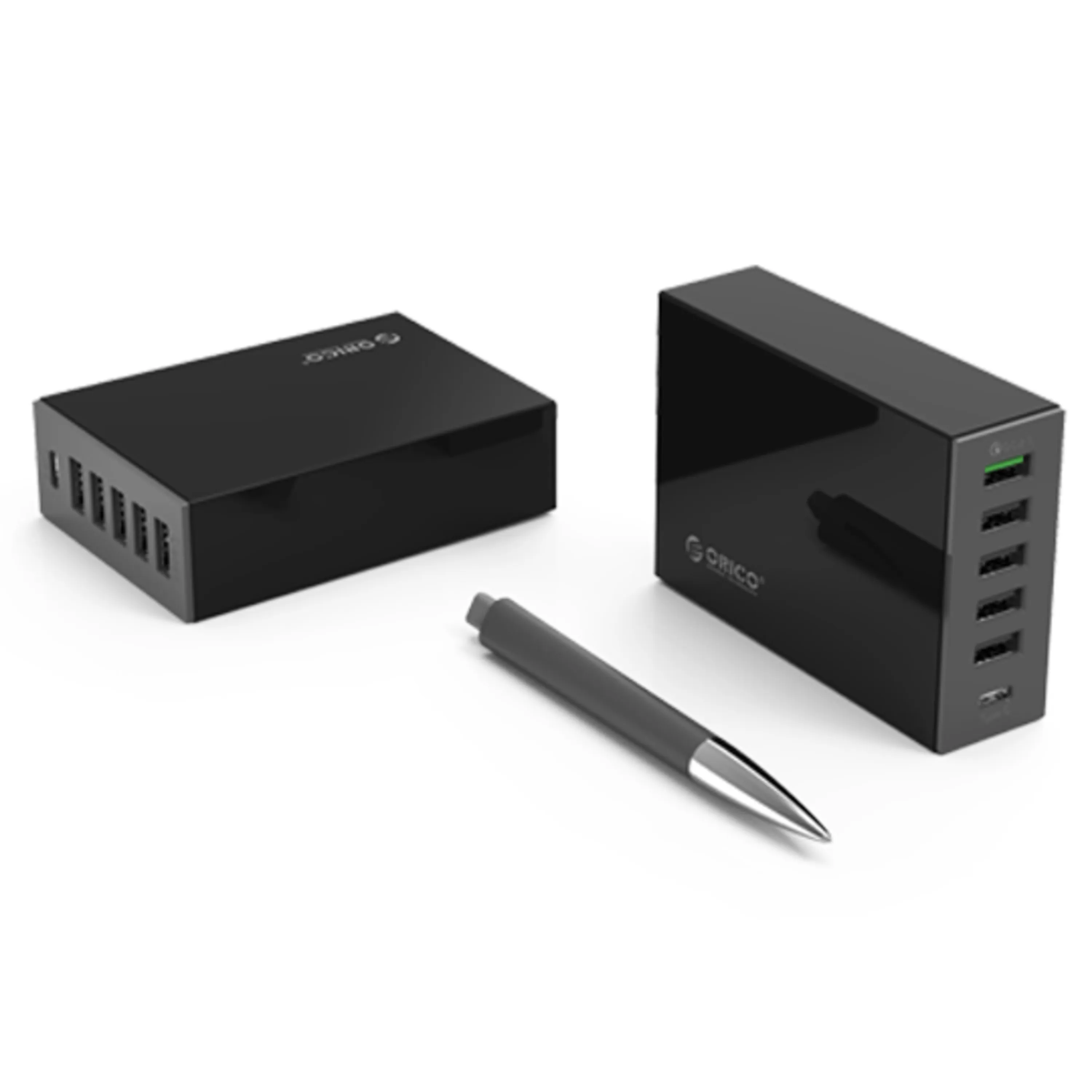 شارژر رومیزی فست شارژ 6 پورت Orico TSL-6U QC2.0 شارژر رومیزی فست شارژ 6 پورت Orico TSL-6U QC2.0