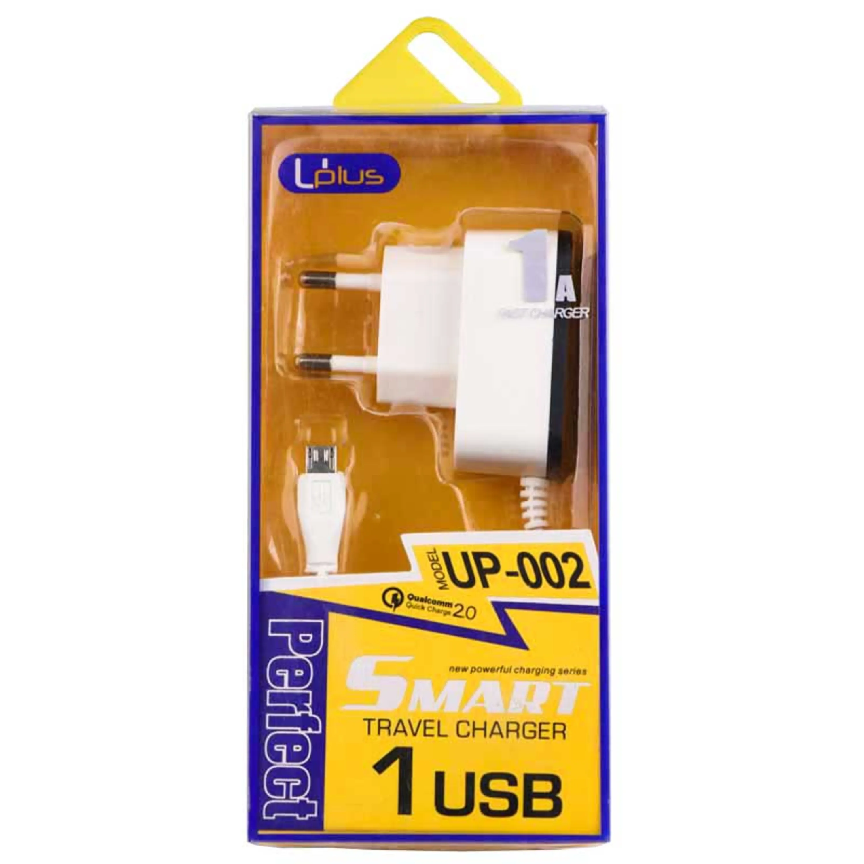 شارژر سیم وصل آیفونی Uplus UP-002 + یک پورت USB شارژر سیم وصل آیفونی Uplus UP-002 + یک پورت USB