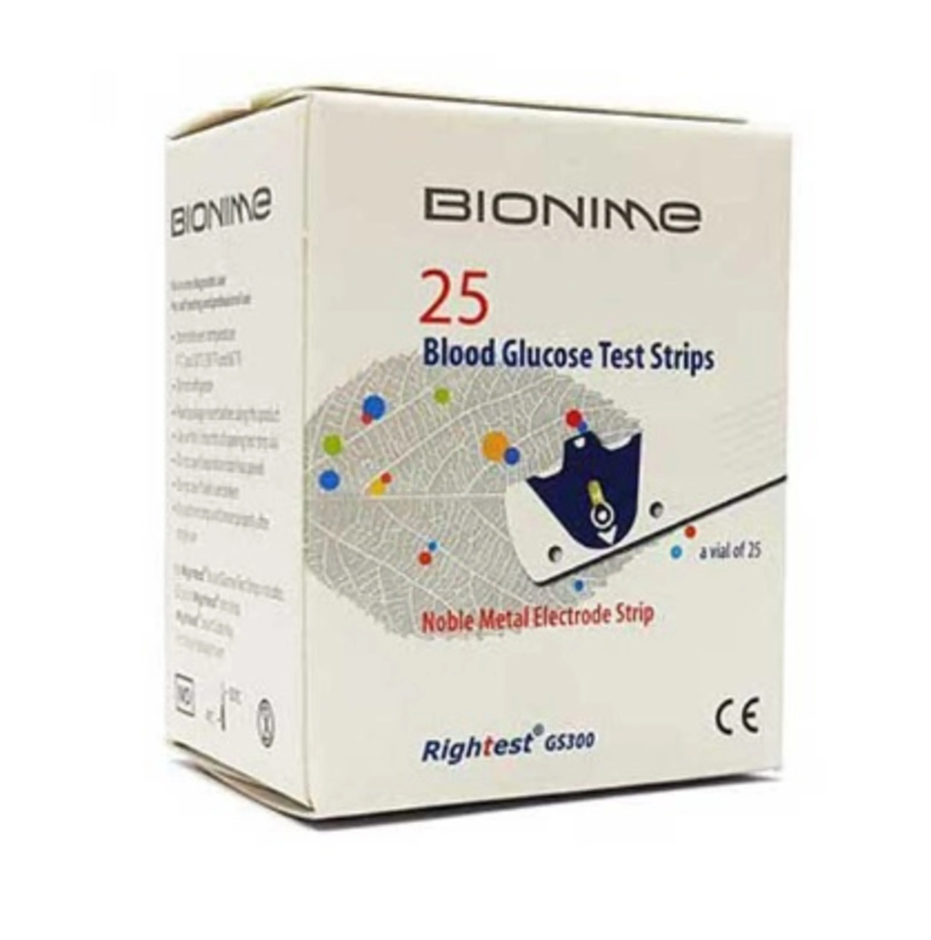 نوار تست قند خون بایونیم BIONIME TEST STRIP نوار تست قند خون بایونیم BIONIME TEST STRIP