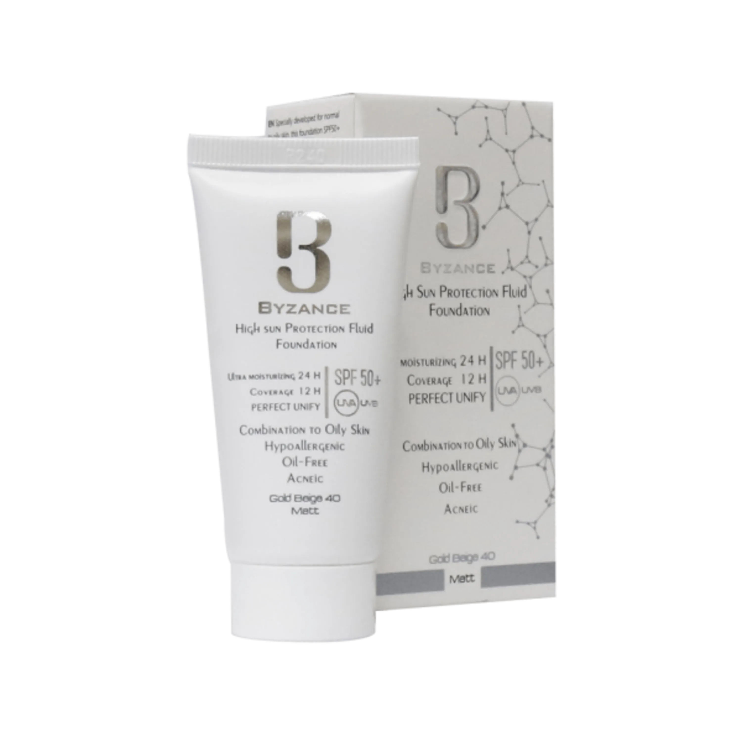 فلوئید ضد آفتاب کرم پودری +SPF50 پوست مختلط و چرب بیزانس فلوئید ضد آفتاب کرم پودری +SPF50 پوست مختلط و چرب بیزانس