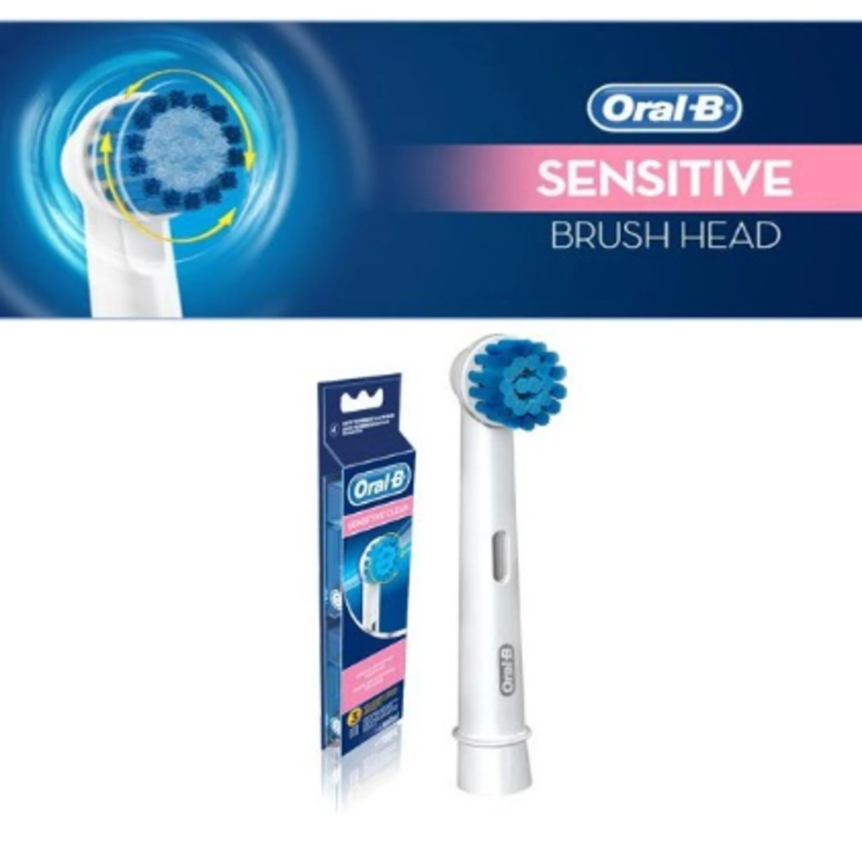 سری مسواک برقی دندان و لثه حساس ارال بی ORAL-B SENSETIVE سری مسواک برقی دندان و لثه حساس ارال بی ORAL-B SENSETIVE