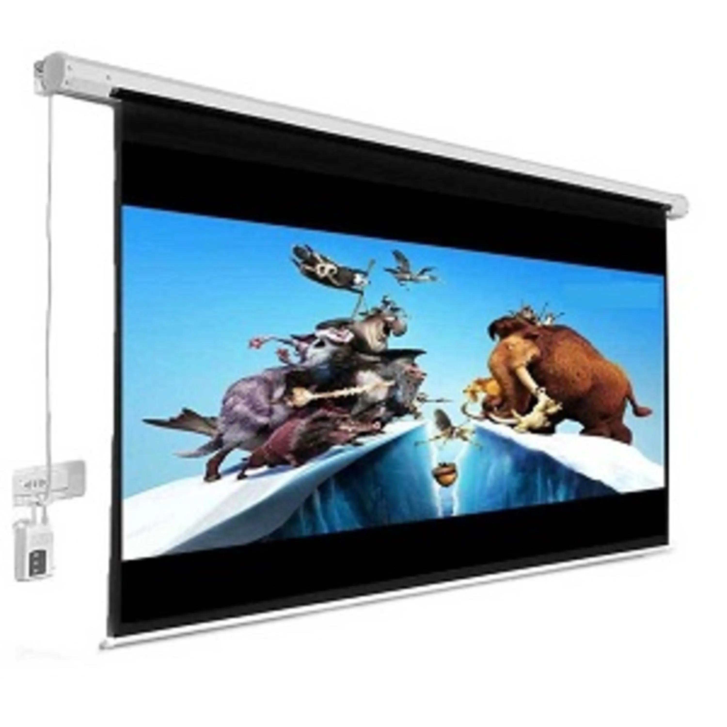 پرده نمایش برقی ویدیو پروژکتور 250 * 250