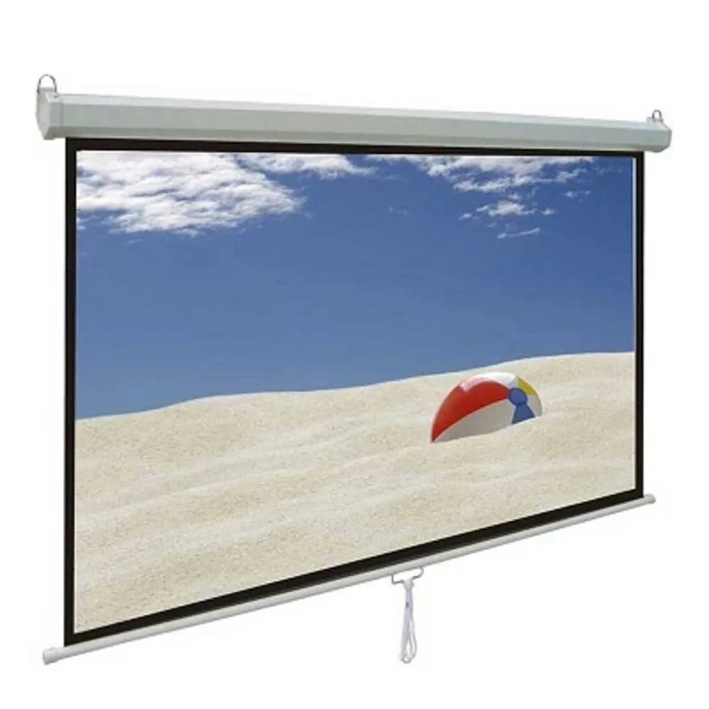 پرده نمایش دستی ویدیو پروژکتور 200 * 200