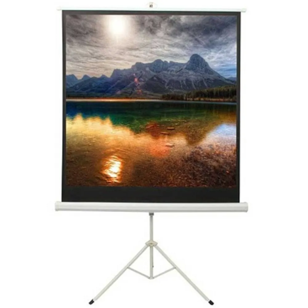 پرده نمایش پایه دار ویدیو پروژکتور 180 * 180