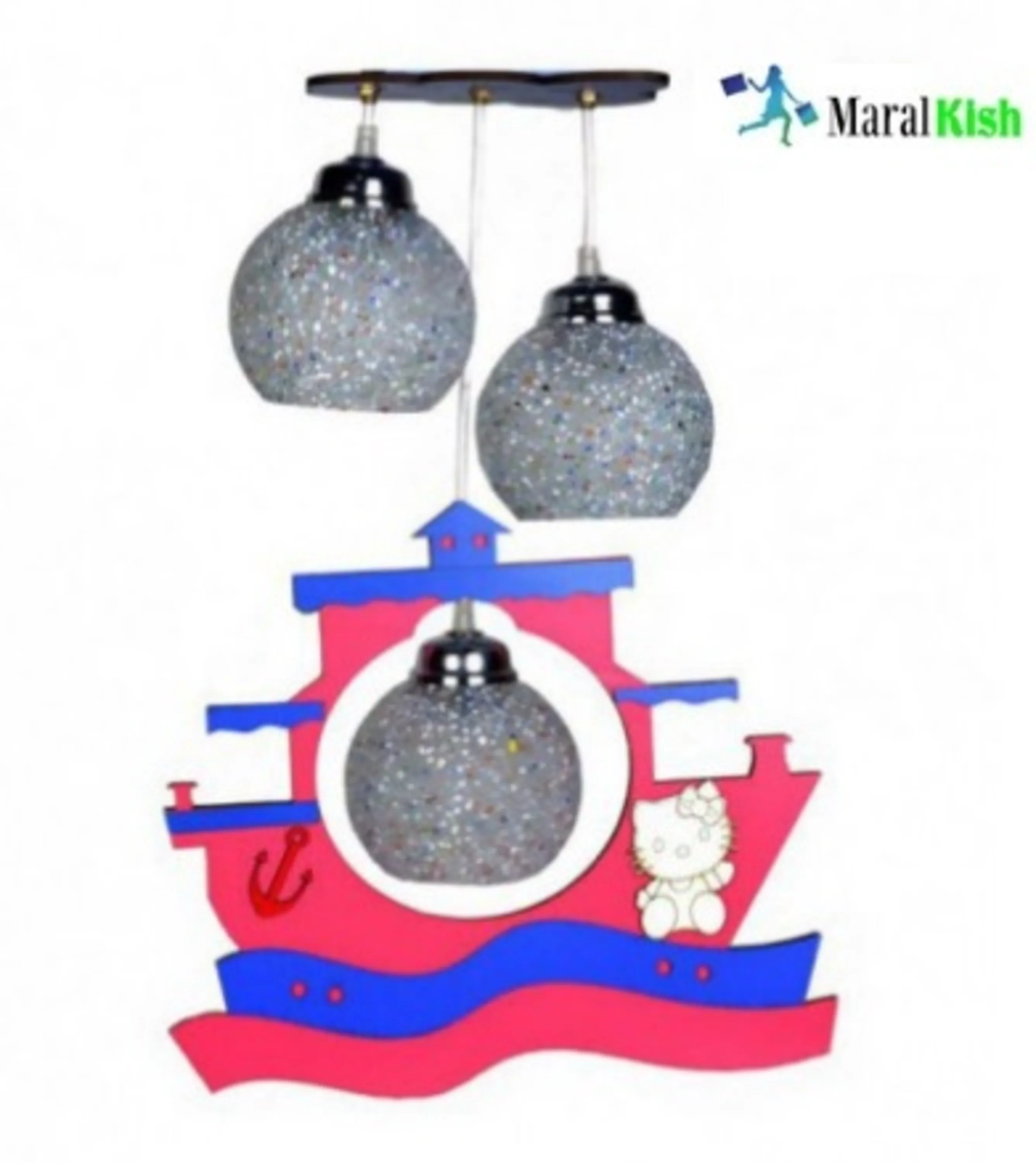 لوستر کودک طرح کشتی لوستر کودک طرح کشتی