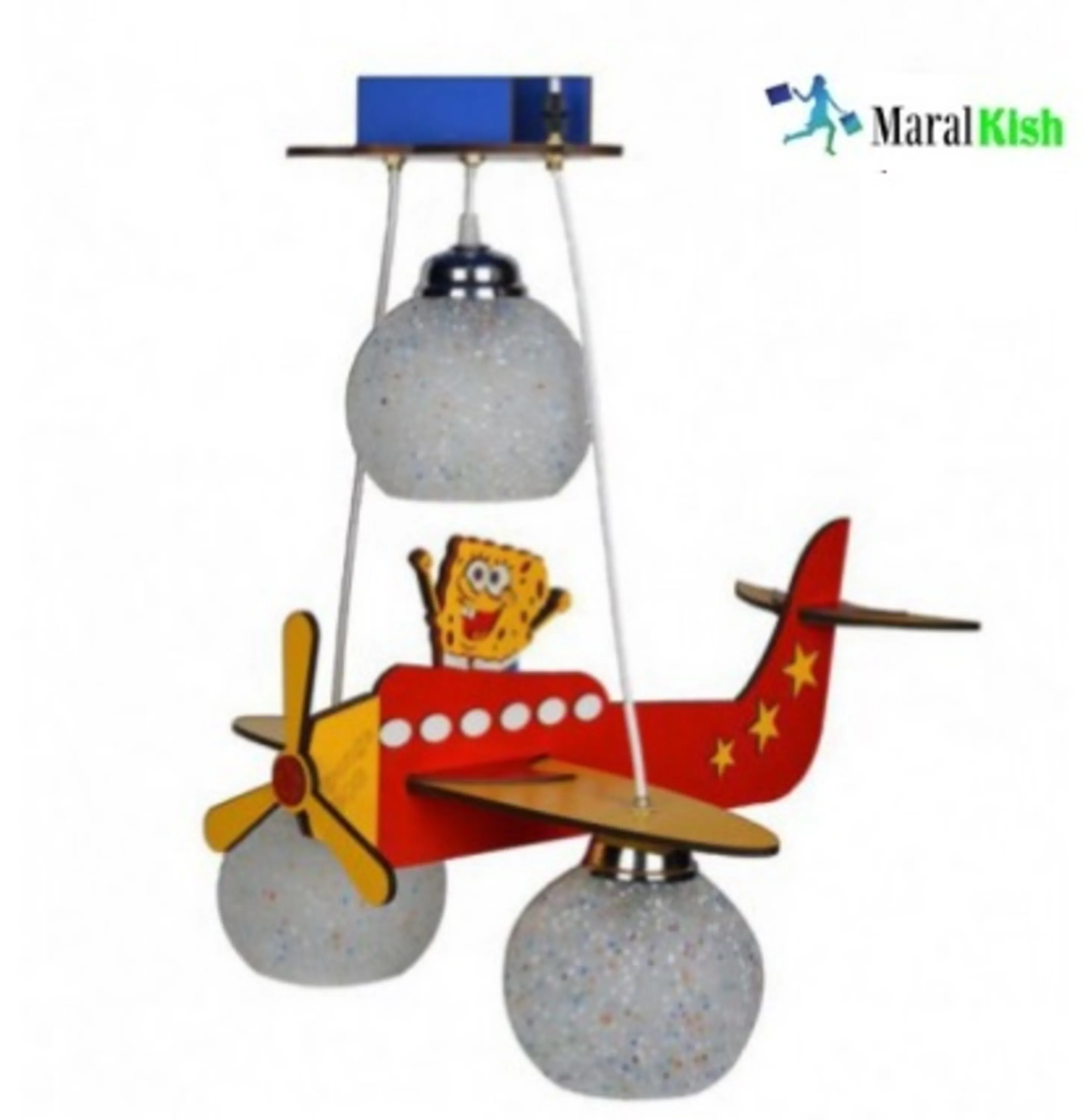 لوستر کودک طرح هواپیما لوستر کودک طرح هواپیما