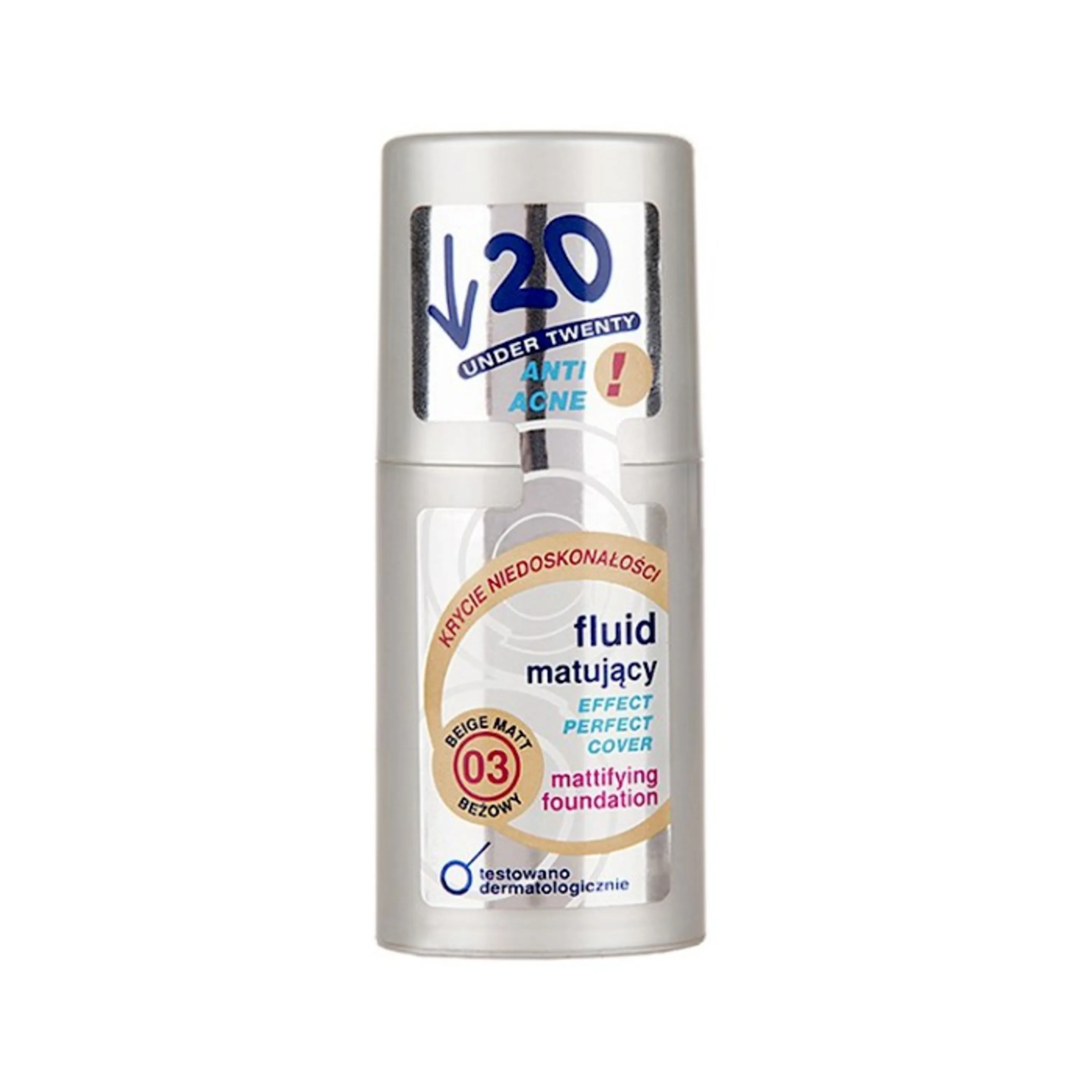 کرم پودر مات کننده Under Twenty کرم پودر مات کننده Under Twenty