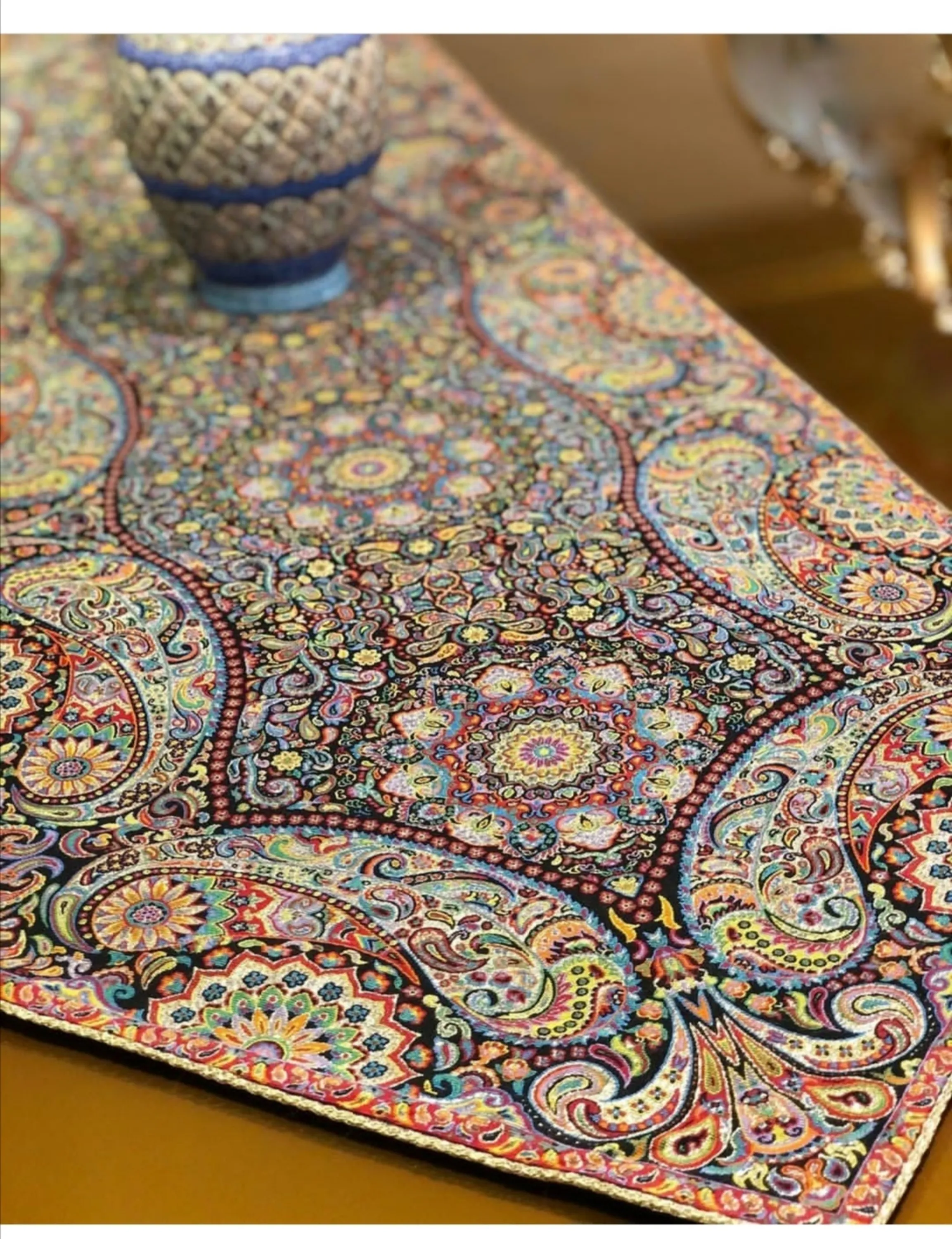 سرویس کامل رومیزی طرح پدیده کد 881 سرویس کامل رومیزی طرح پدیده کد 881