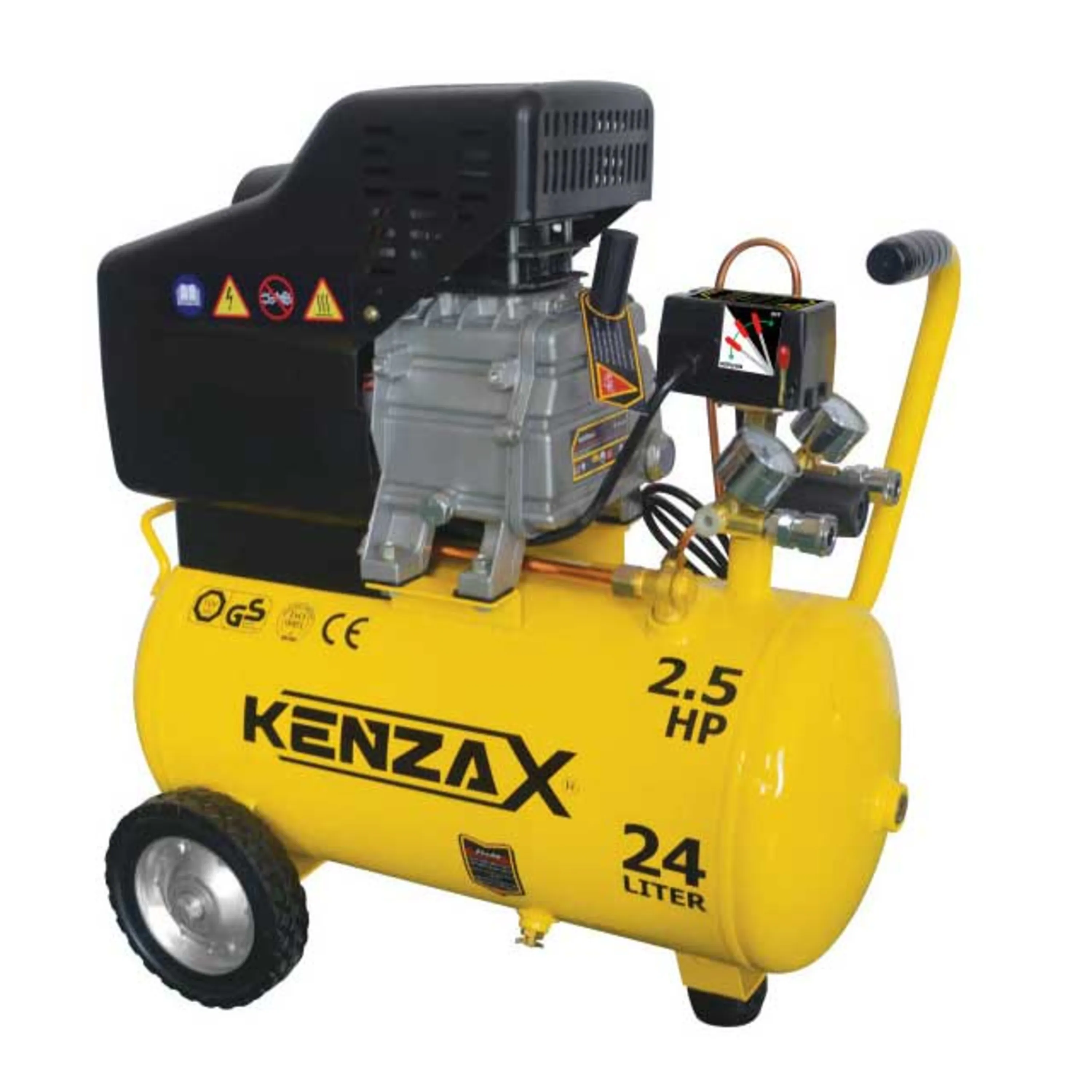 کمپرسور باد24لیتری کنزاکس مدل KAC-124 کمپرسور باد24لیتری کنزاکس مدل KAC-124