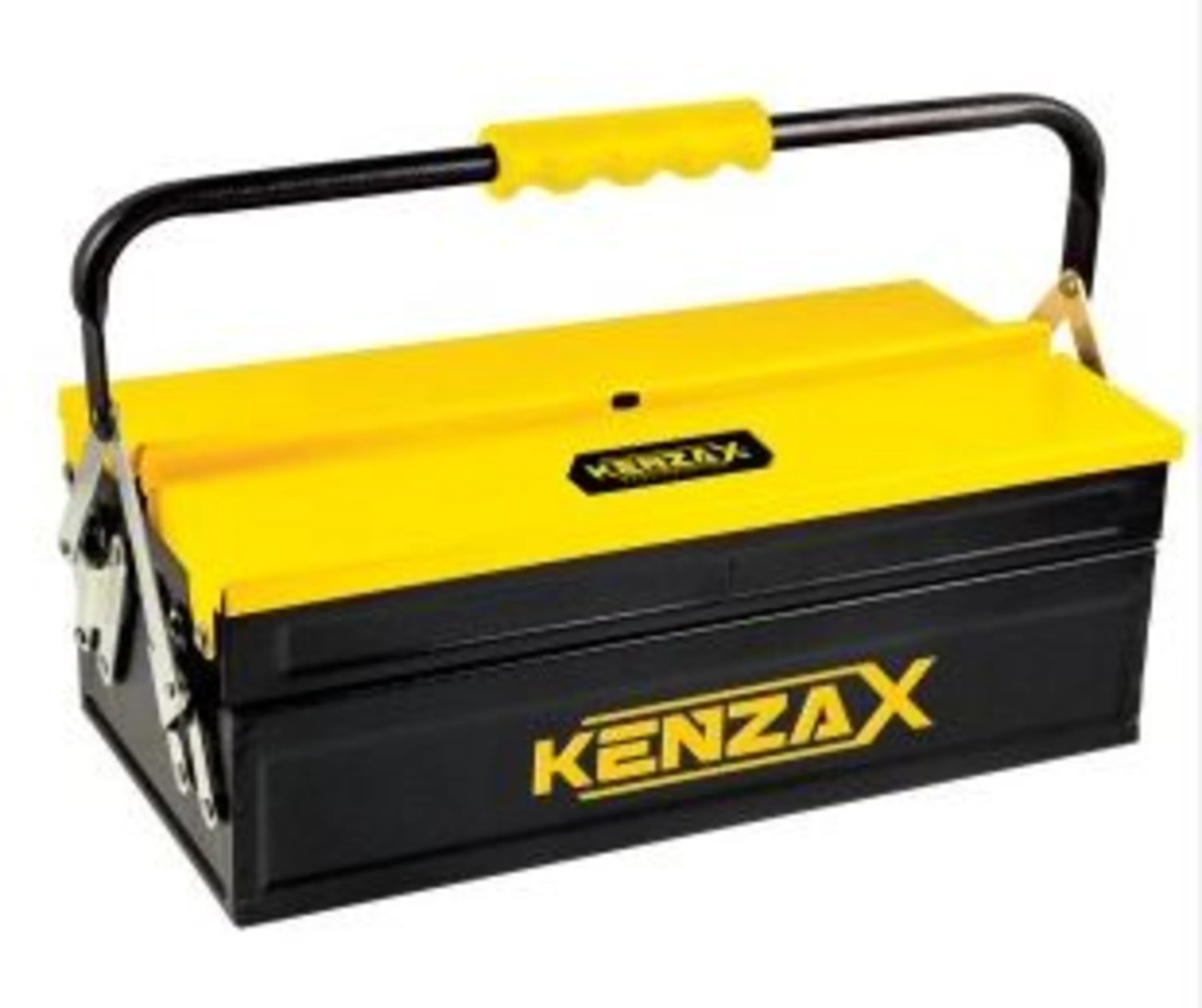 جعبه ابزار فلزی دوطبقه 30 سانت کنزاکس KBT-1302 جعبه ابزار فلزی دوطبقه 30 سانت کنزاکس KBT-1302