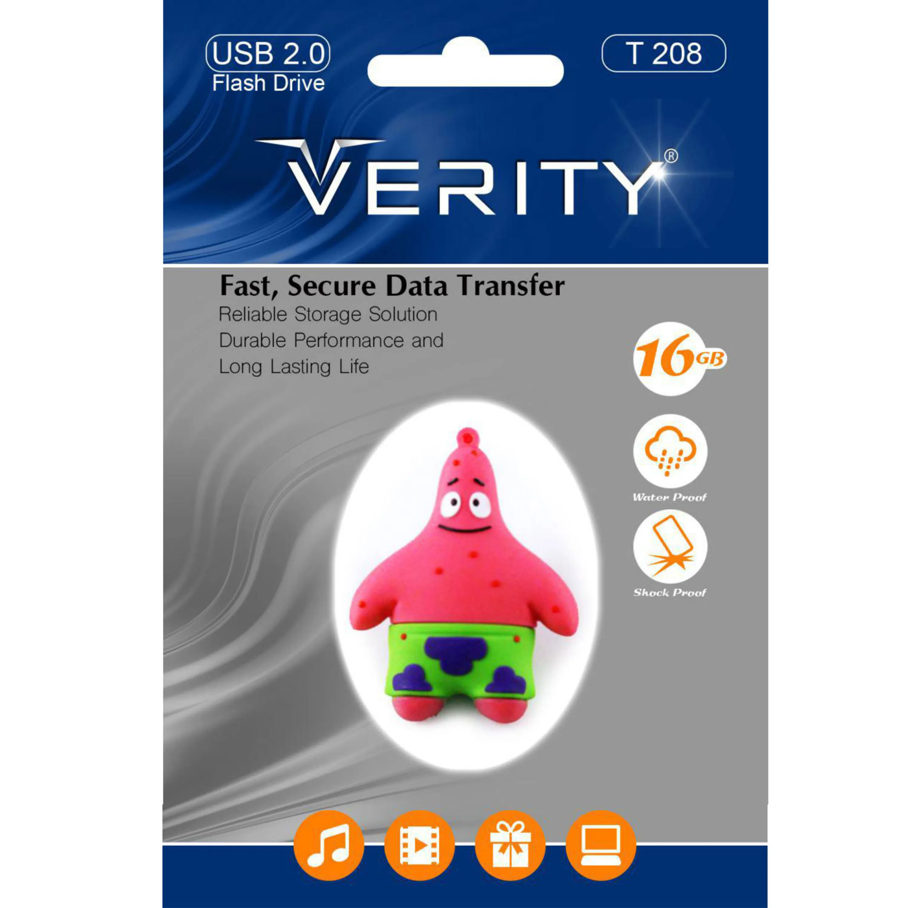 فلش عروسکی Verity T208 16GB