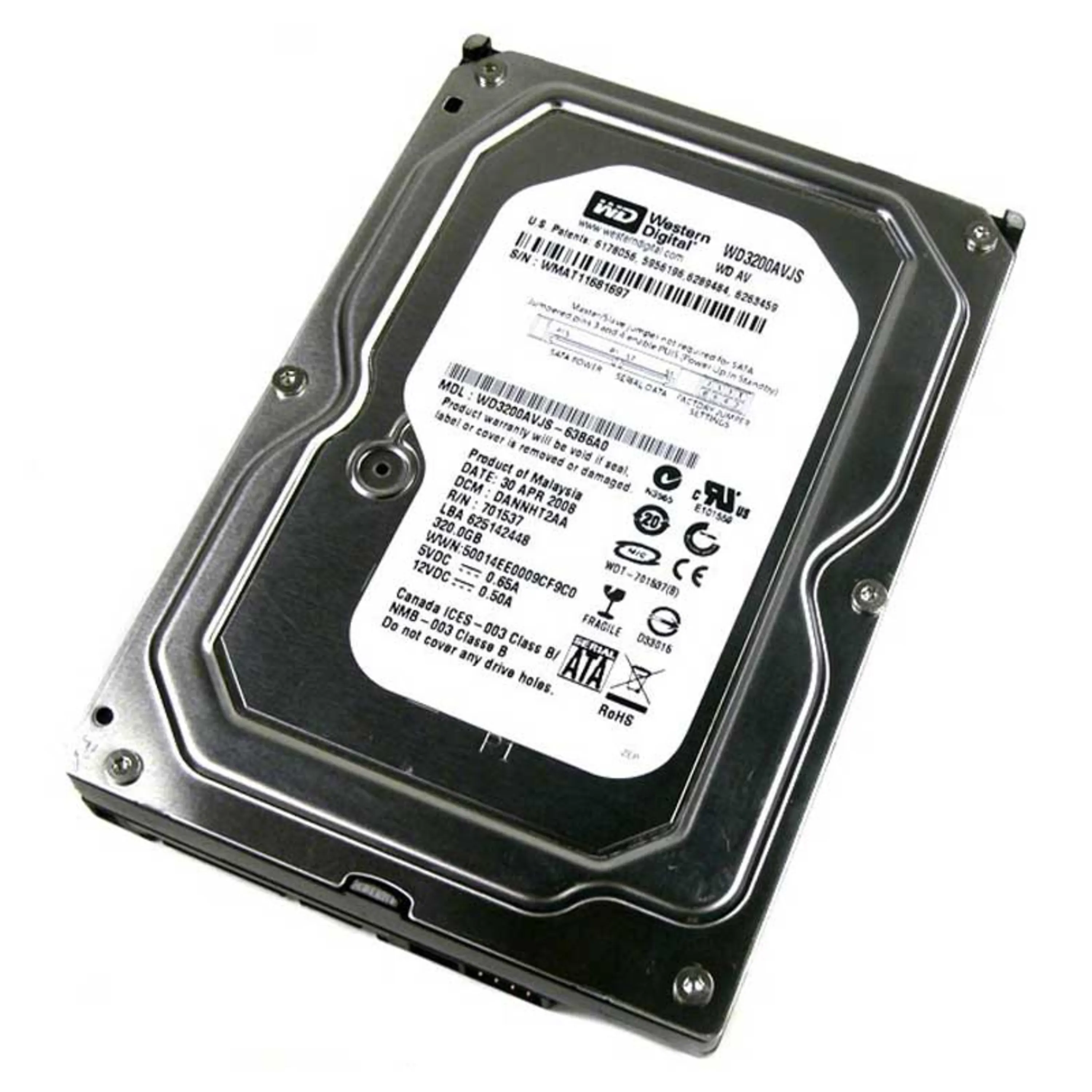 هارد اینترنال Western Digital WD3200AVJS 320GB هارد اینترنال Western Digital WD3200AVJS 320GB