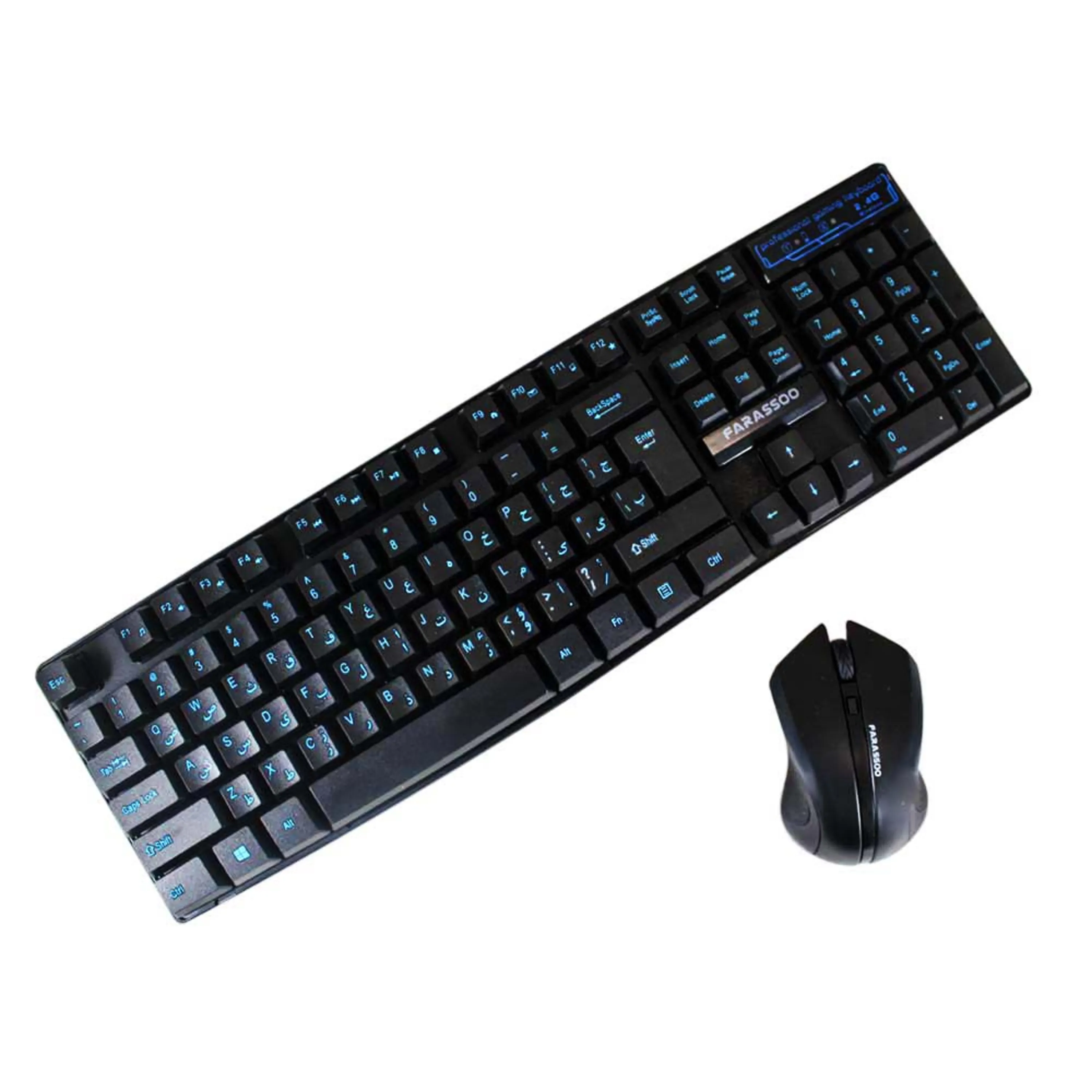 کیبورد و موس بی سیم فراسو Farassoo FCM-8282