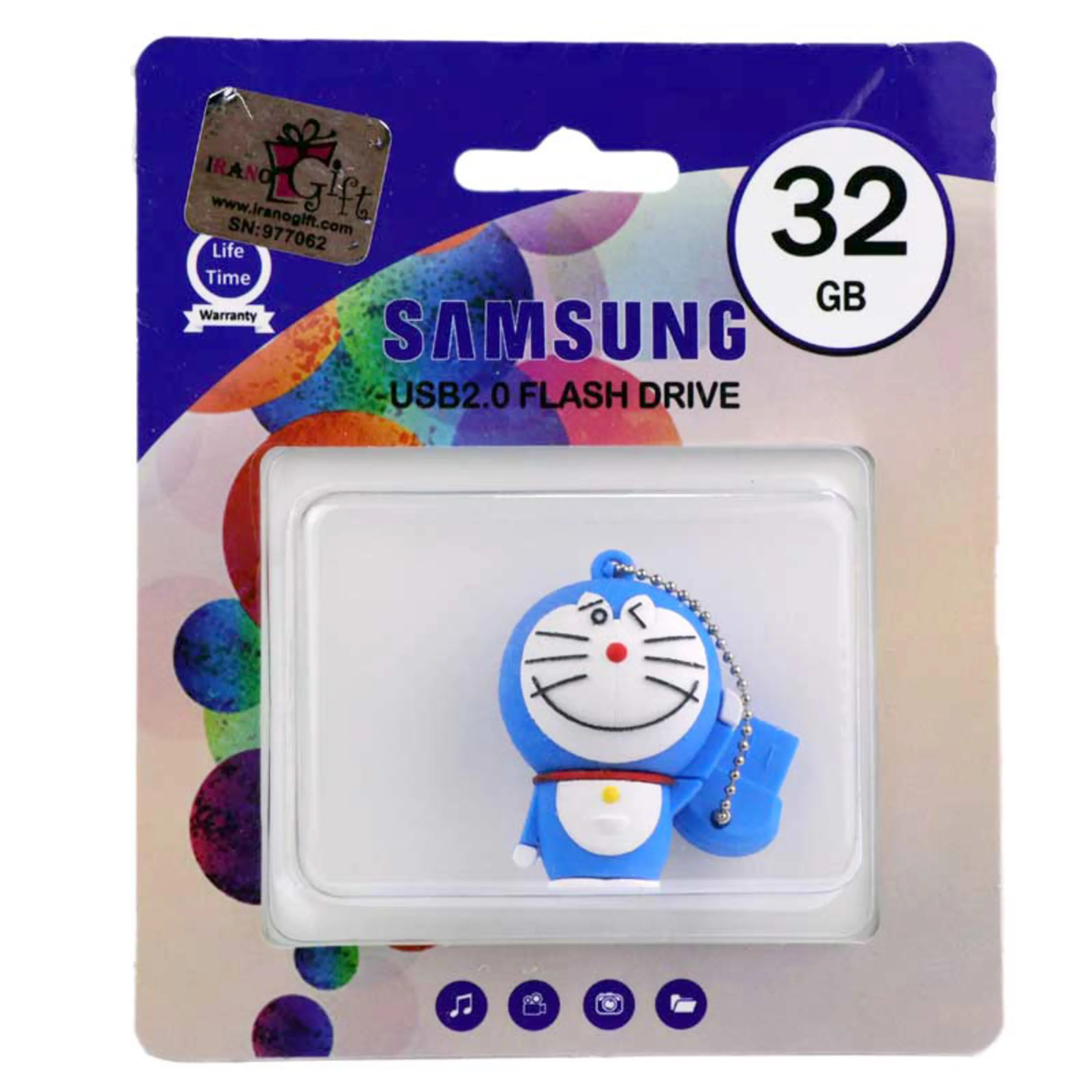 SAMSUNG Doraemon Cat 1010 32GB Flash Memory SAMSUNG Doraemon Cat 1010 32GB Flash Memory