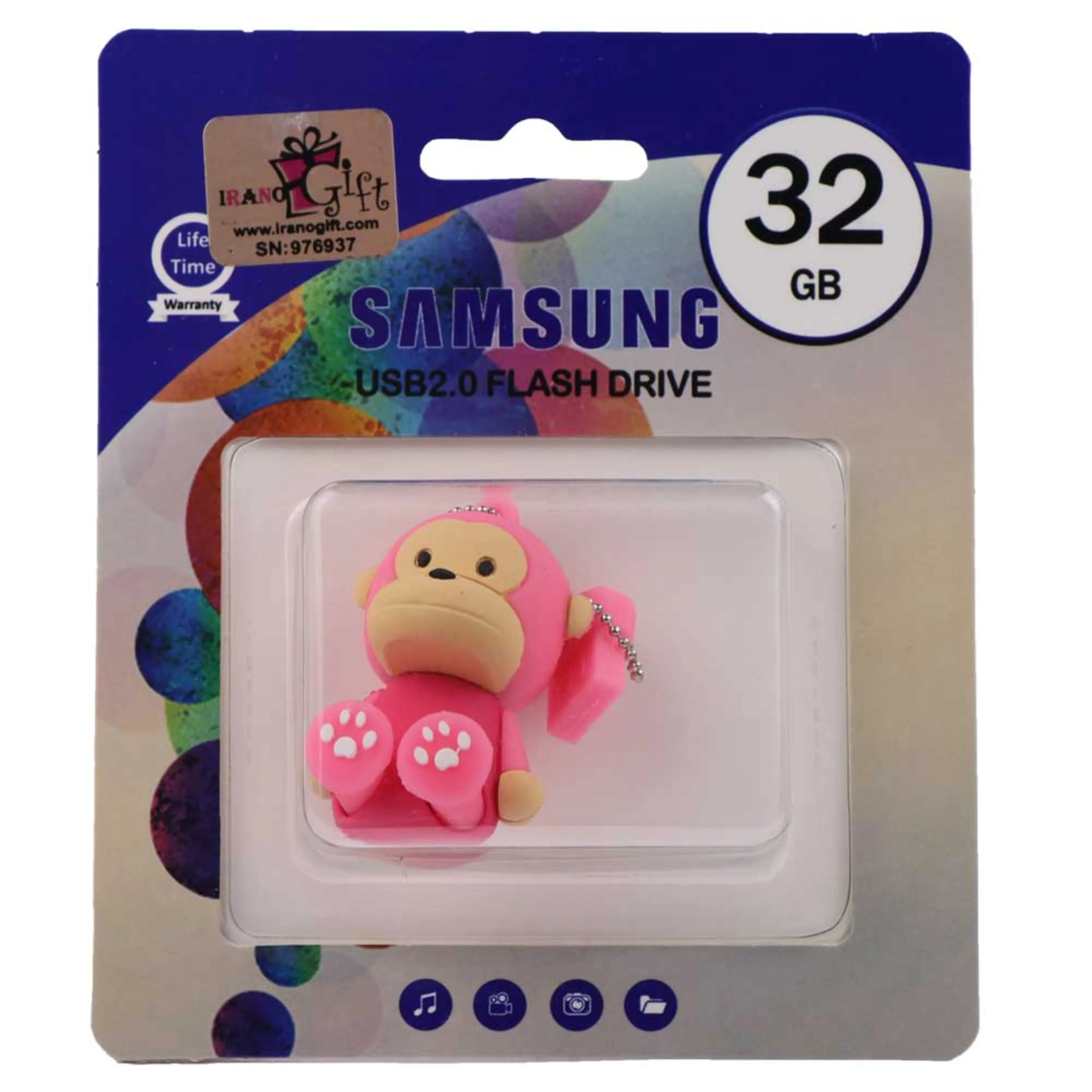فلش عروسکی SAMSUNG Log 1010 32GB فلش عروسکی SAMSUNG Log 1010 32GB