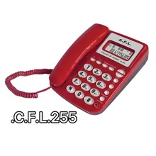 تلفن رومیزی C.F.L.255. قرمز