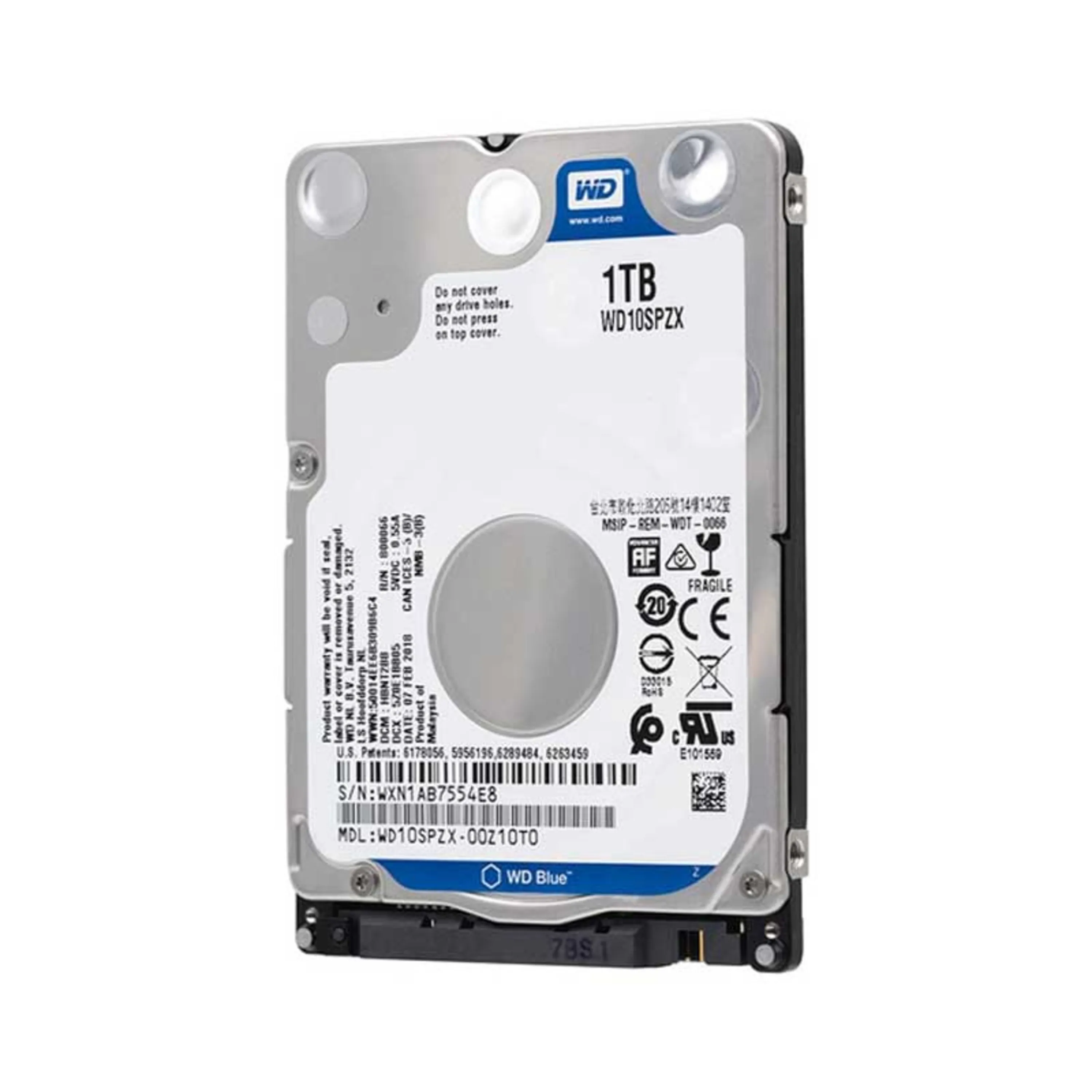  هارد لپ تاپ وسترن دیجیتال Western Digital Blue 1TB