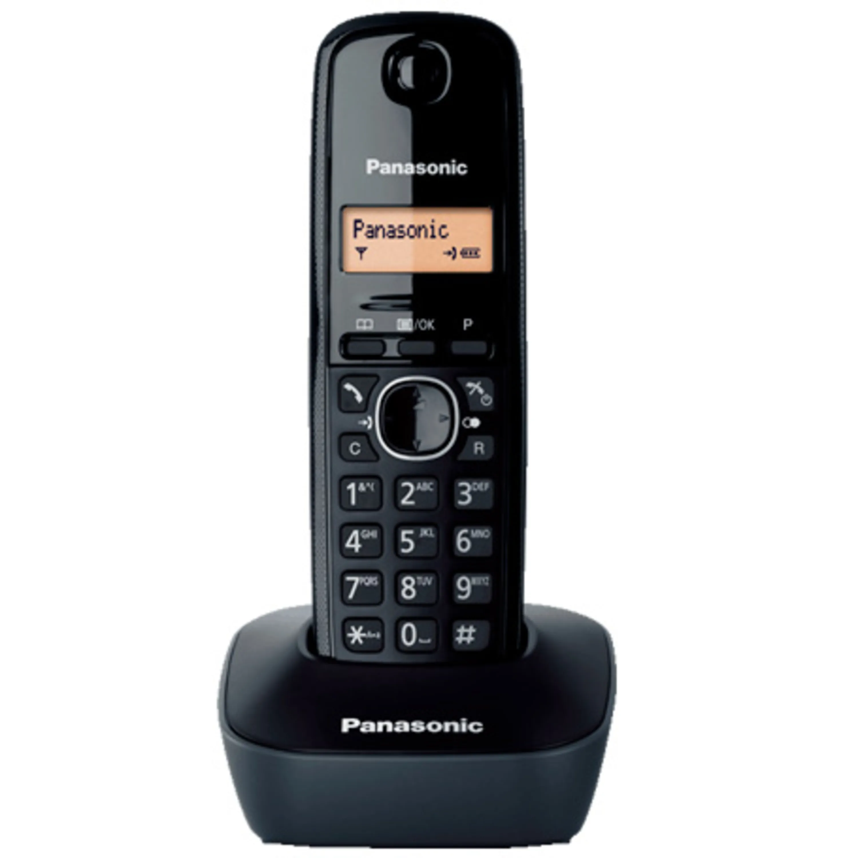 تلفن بی سیم Panasonic KX-TG1611 مشکی + گارانتی تلفن بی سیم Panasonic KX-TG1611 مشکی + گارانتی