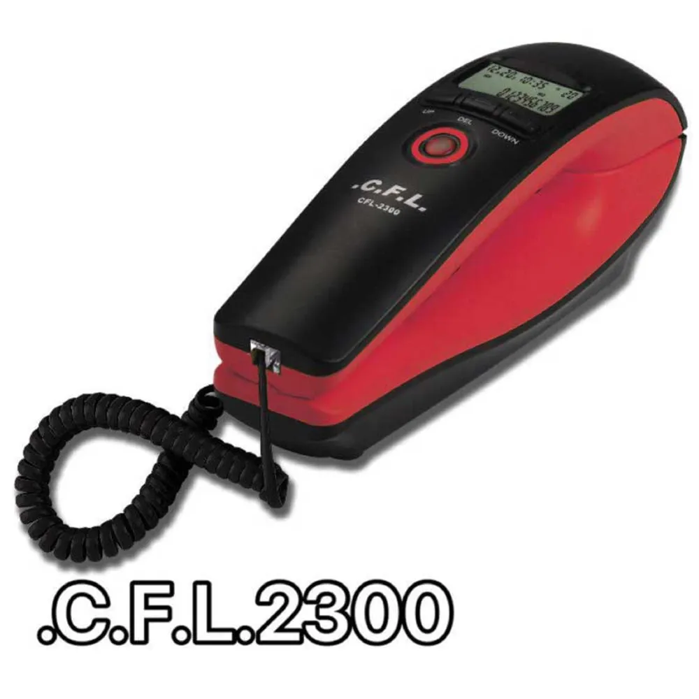 تلفن رومیزی/دیواری C.F.L.2300 قرمز